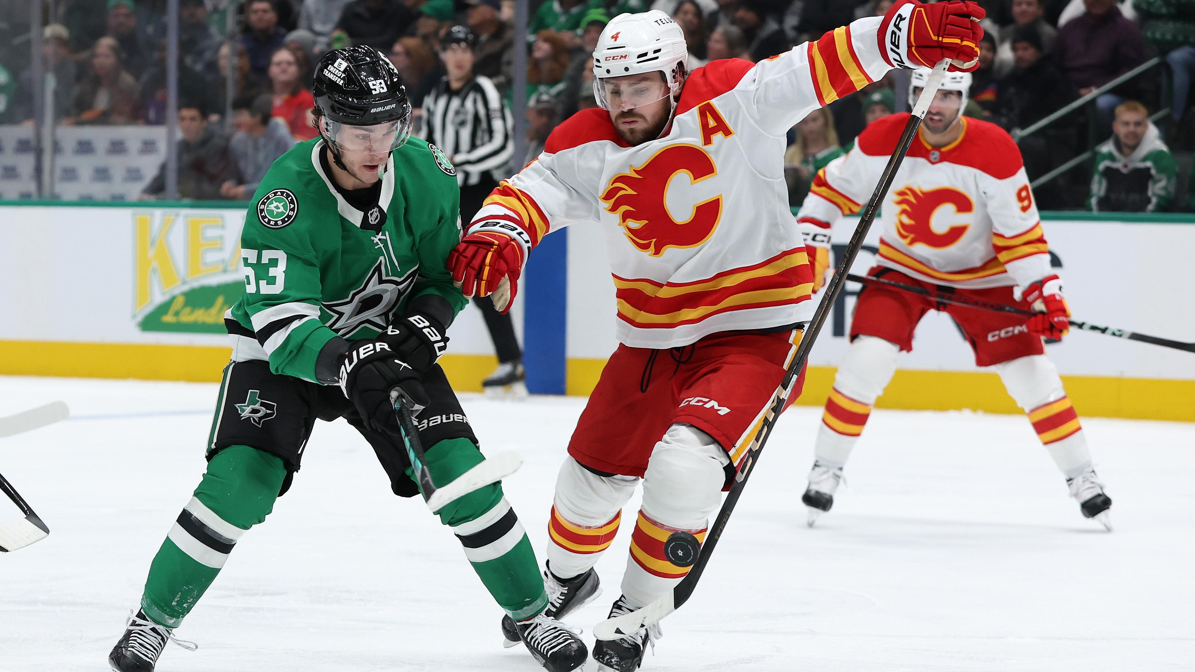 Calgary Flames v Dallas Stars