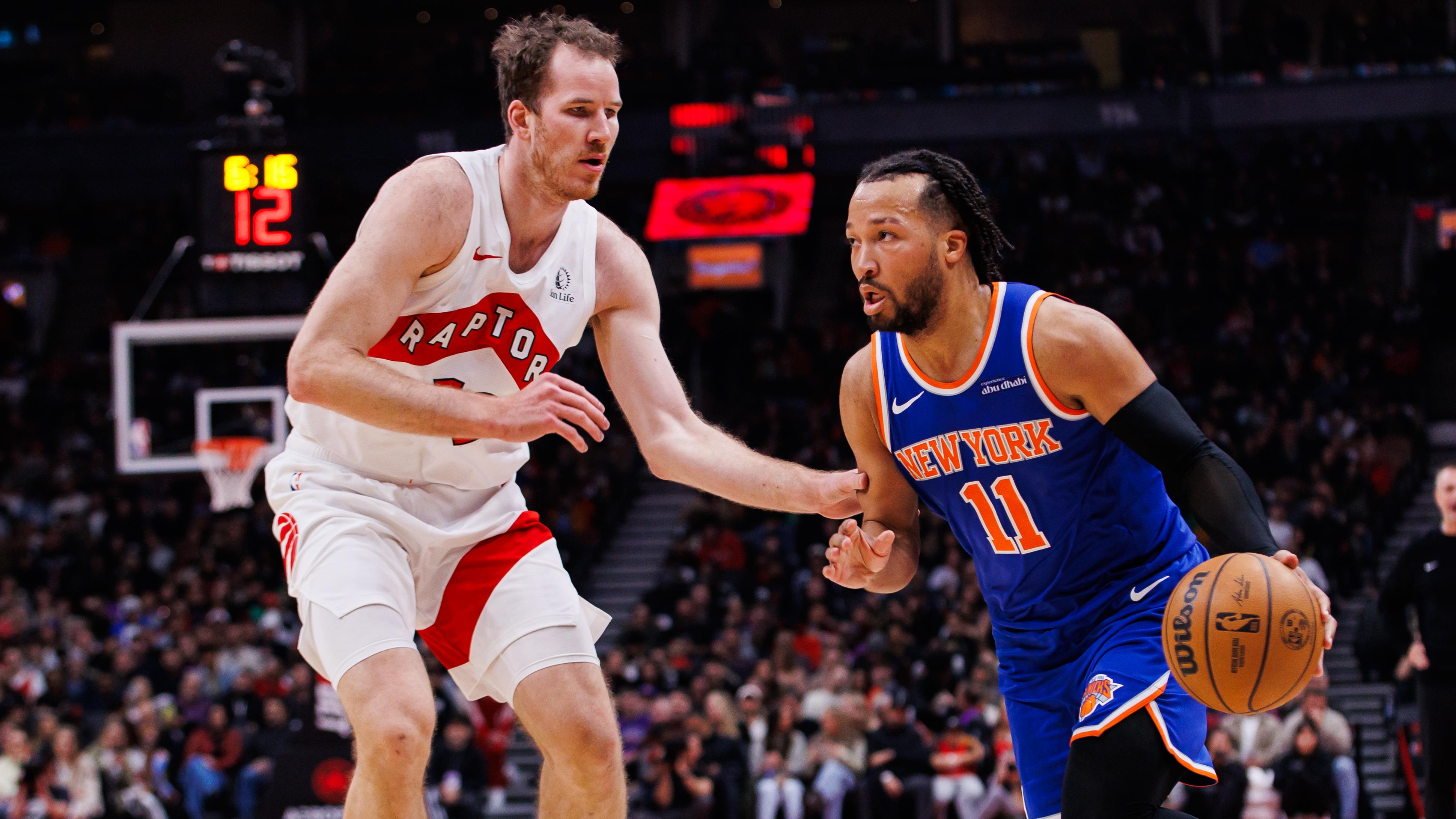 New York Knicks v Toronto Raptors