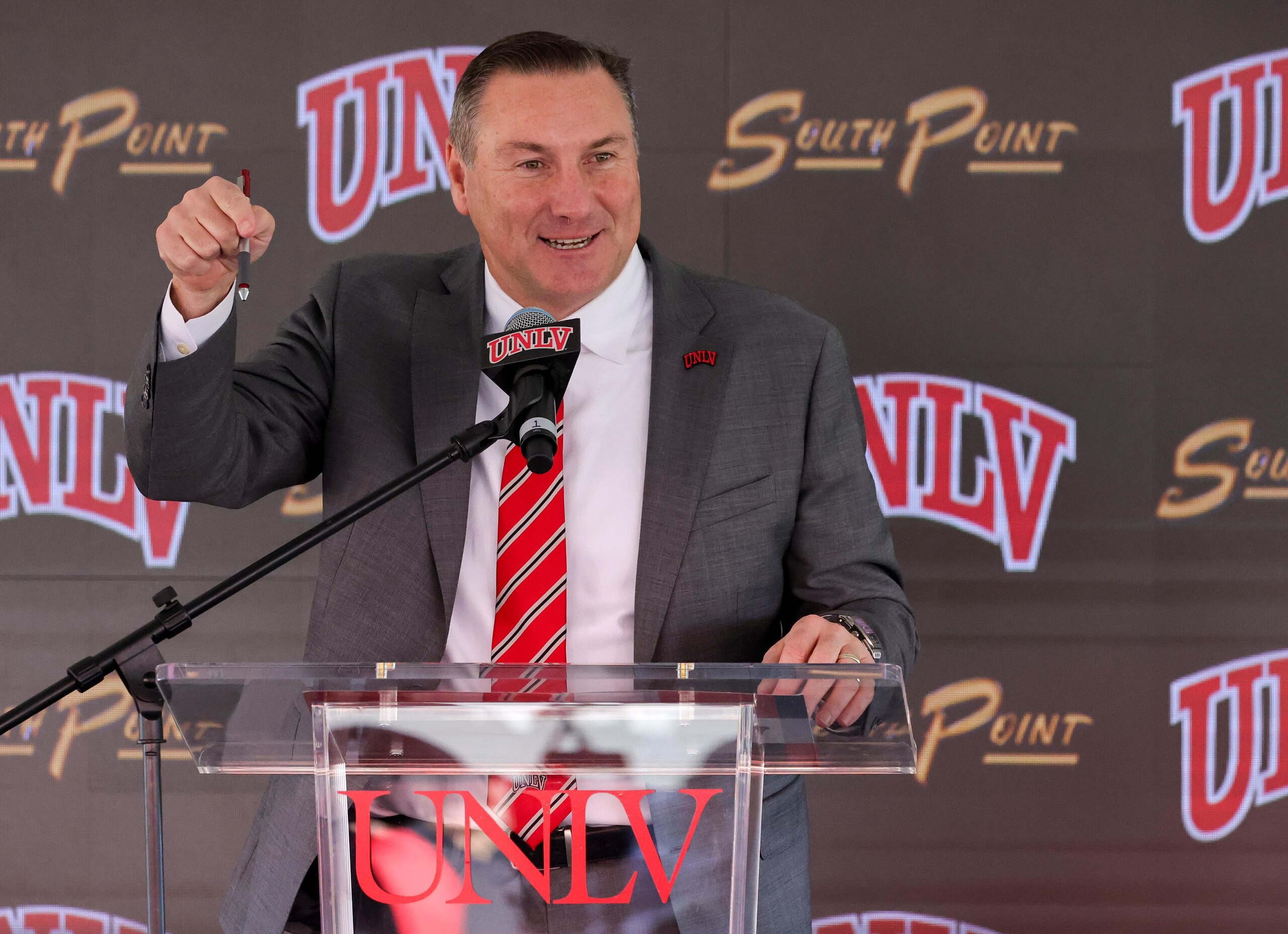 UNLV Introduces Dan Mullen UNLV Introduces Dan Mullen