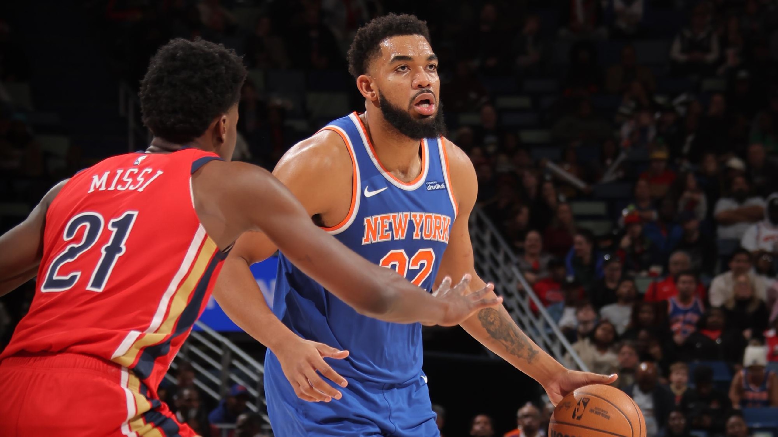 New York Knicks v New Orleans Pelicans New York Knicks v New Orleans Pelicans
