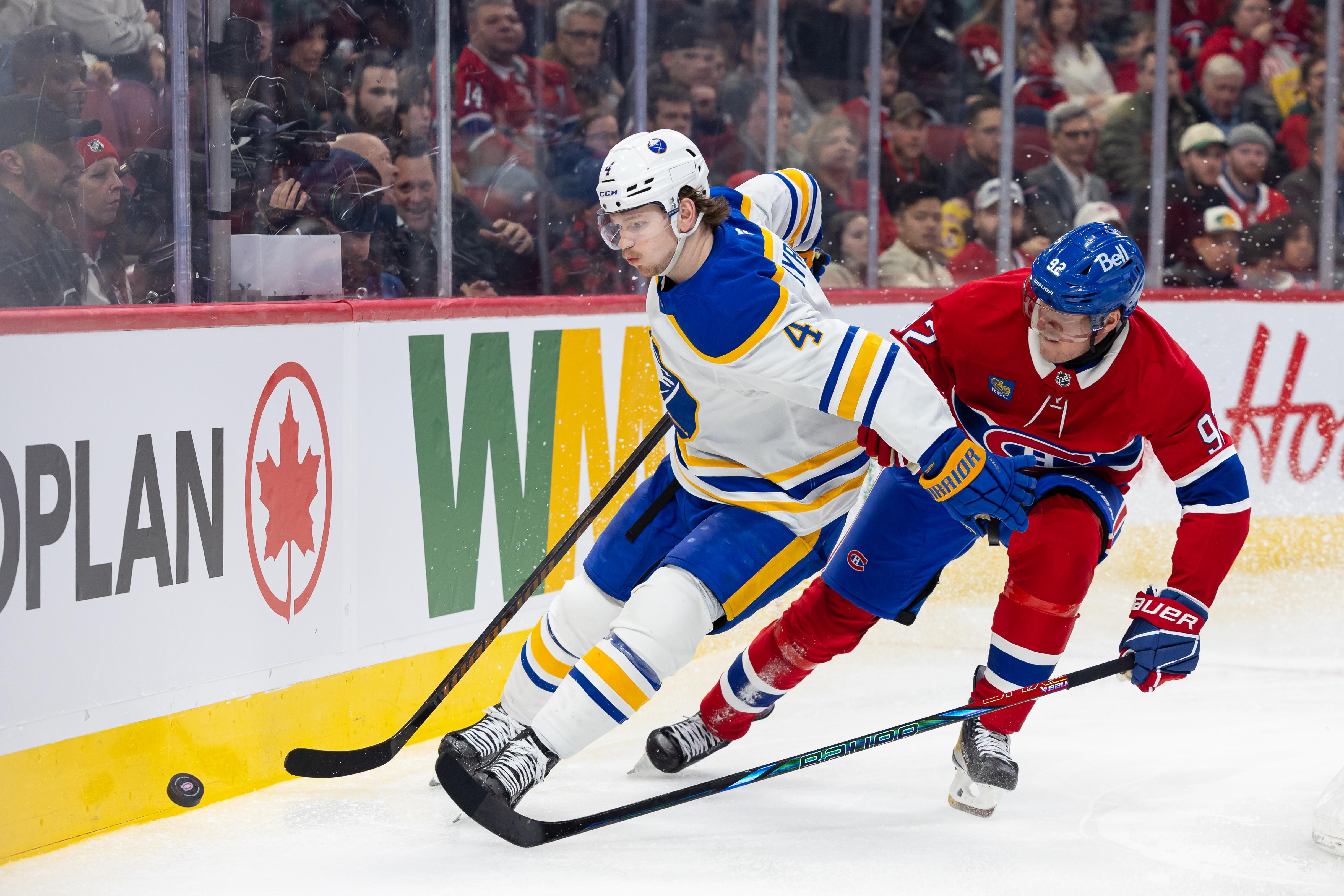 Buffalo Sabres v Montreal Canadiens