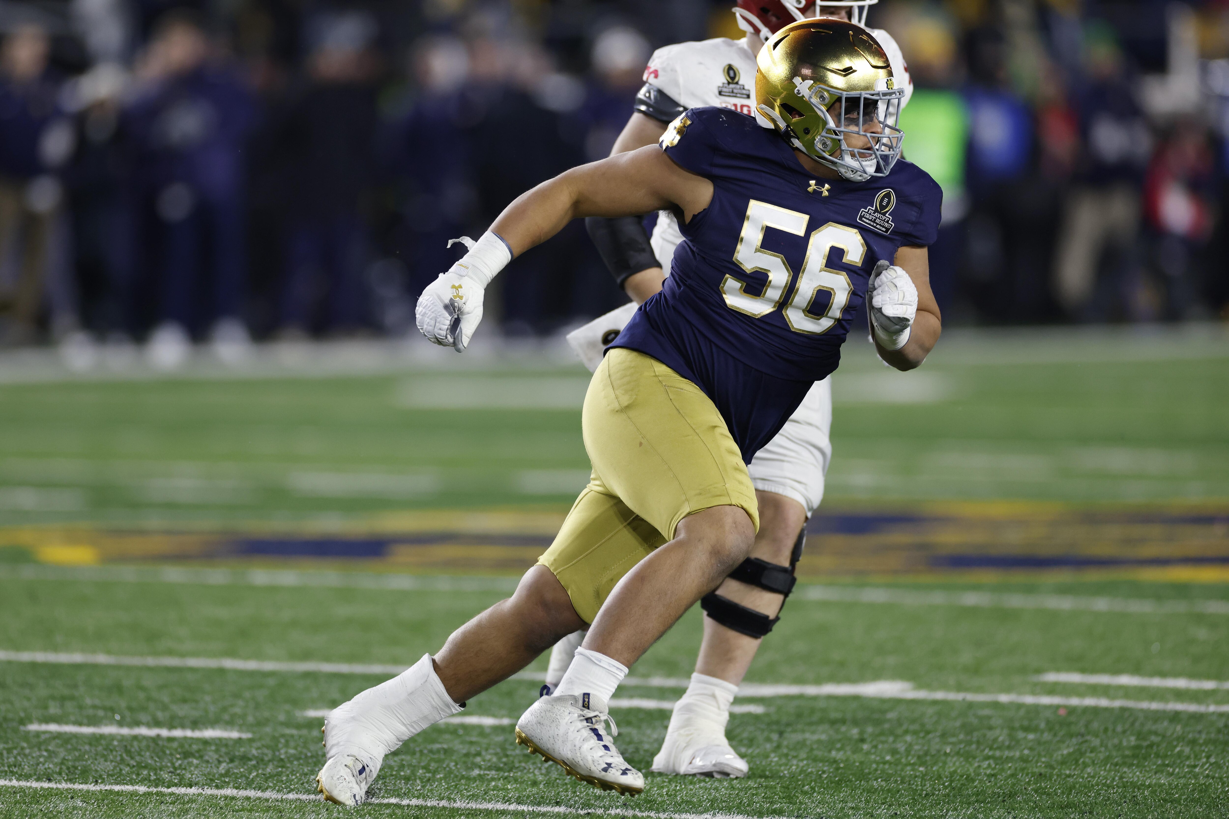 COLLEGE FOOTBALL: DEC 20 CFP First-Round - Indiana at Notre Dame