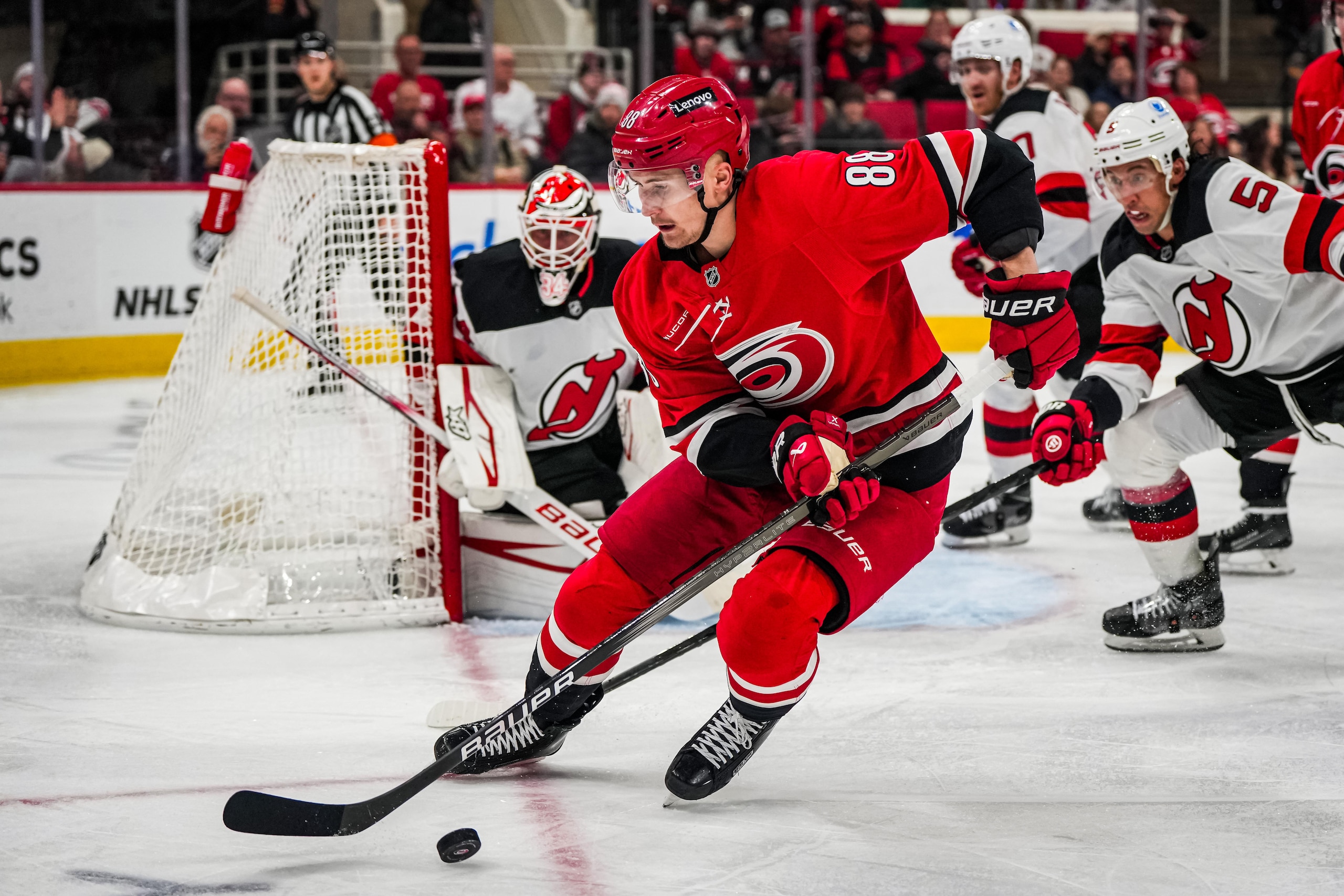 New Jersey Devils v Carolina Hurricanes New Jersey Devils v Carolina Hurricanes