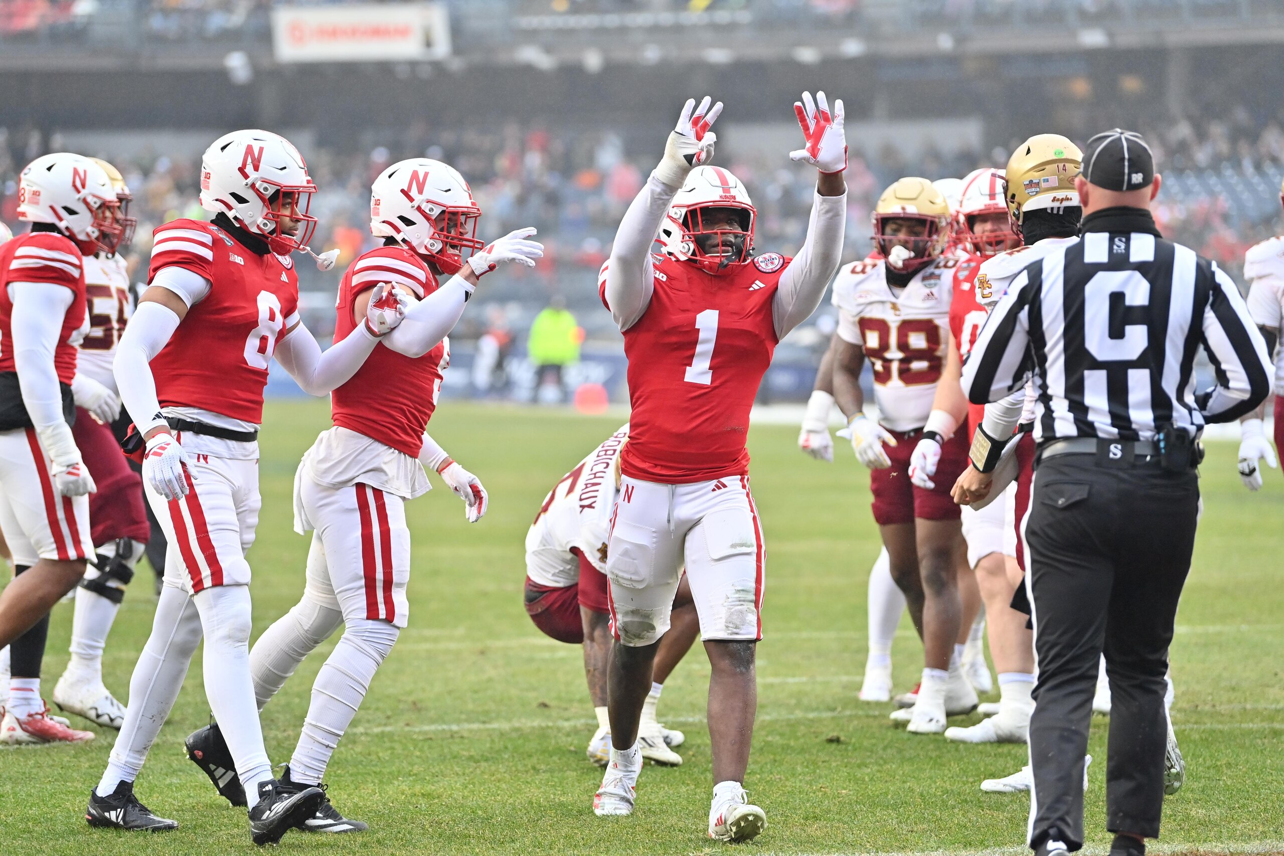 COLLEGE FOOTBALL: DEC 28 Bad Boy Mowers Pinstripe Bowl - Boston College vs Nebraska