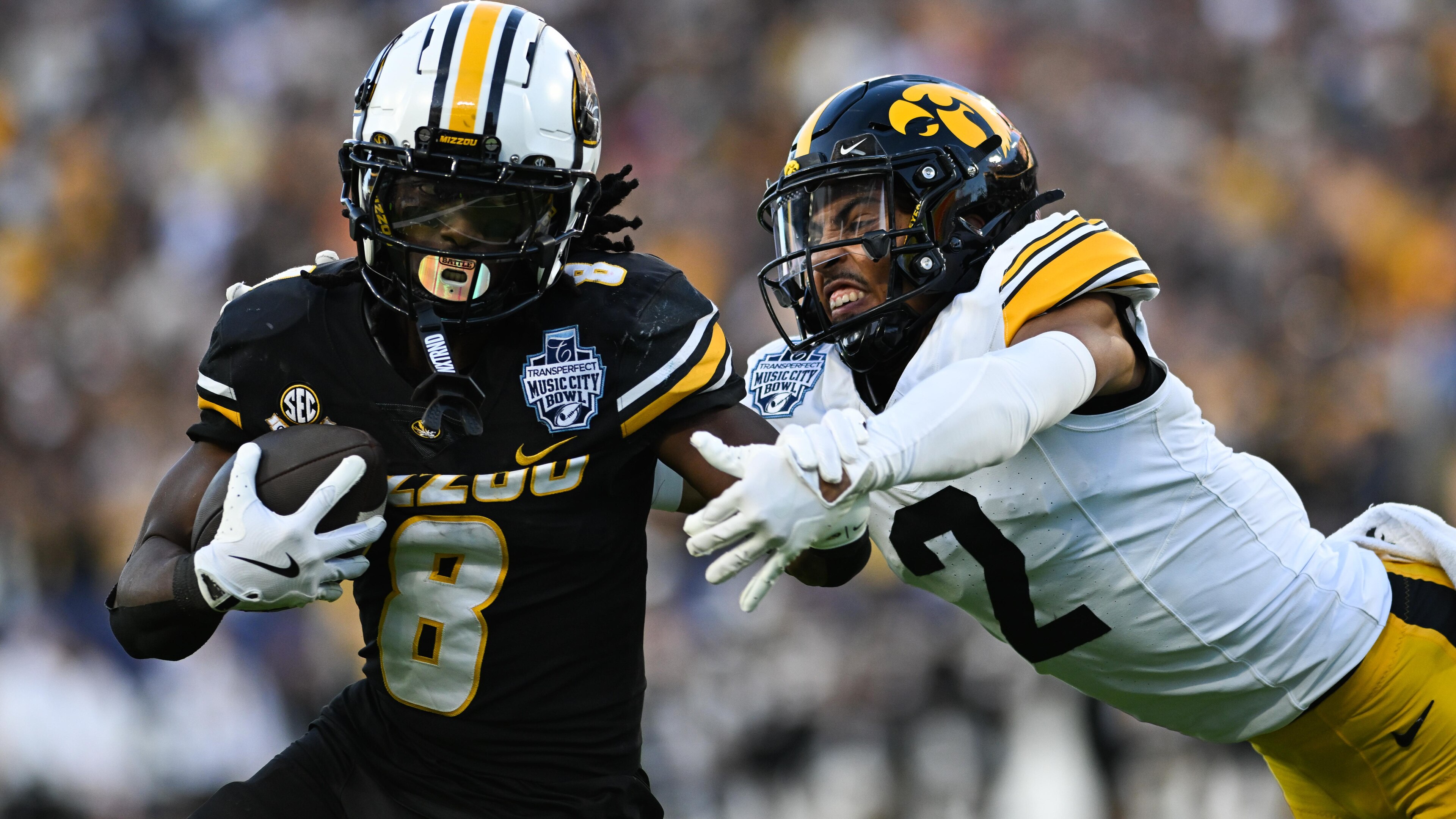 Iowa v Missouri - TransPerfect Music City Bowl Iowa v Missouri - TransPerfect Music City Bowl