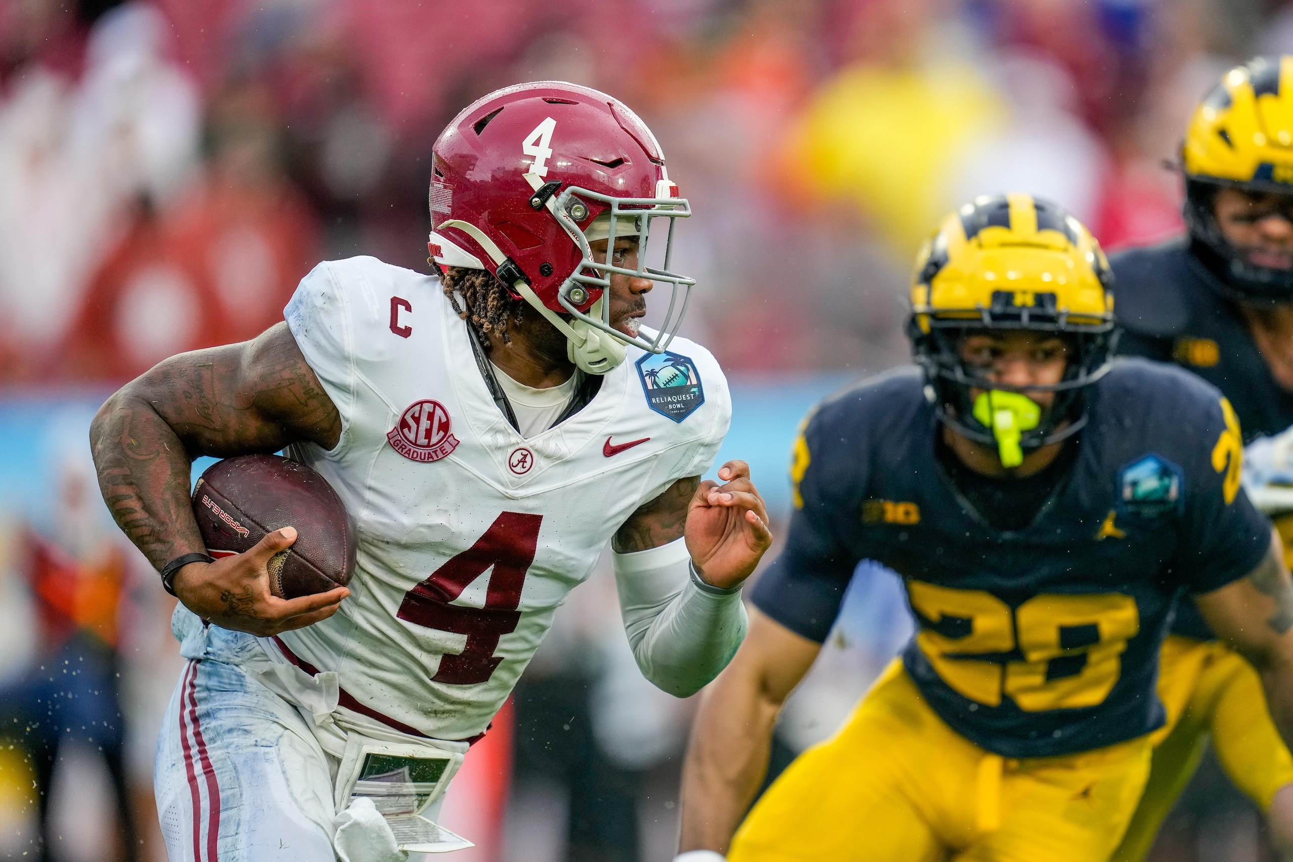COLLEGE FOOTBALL: DEC 31 ReliaQuest Bowl - Alabama vs Michigan COLLEGE FOOTBALL: DEC 31 ReliaQuest Bowl - Alabama vs Michigan