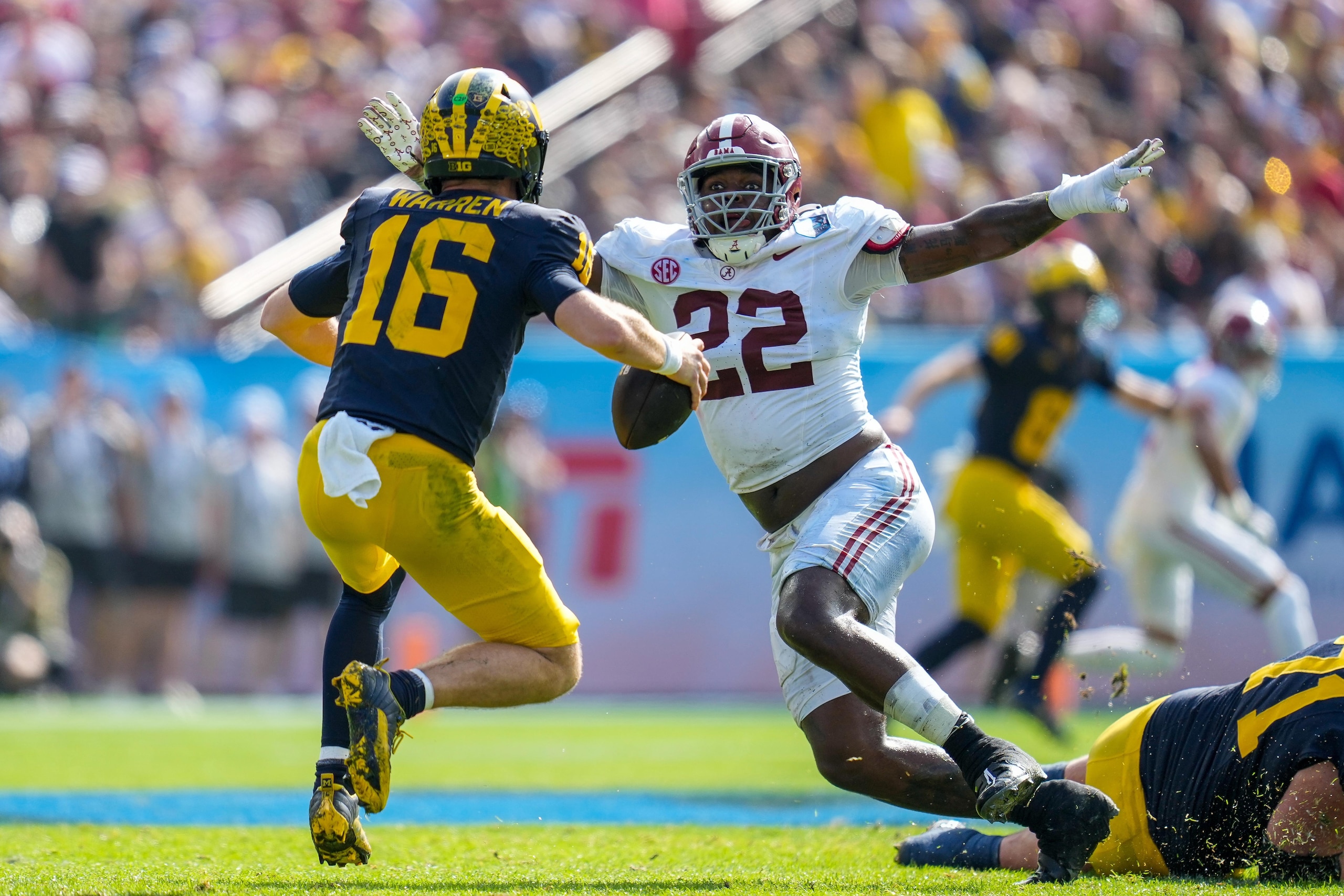 COLLEGE FOOTBALL: DEC 31 ReliaQuest Bowl - Alabama vs Michigan