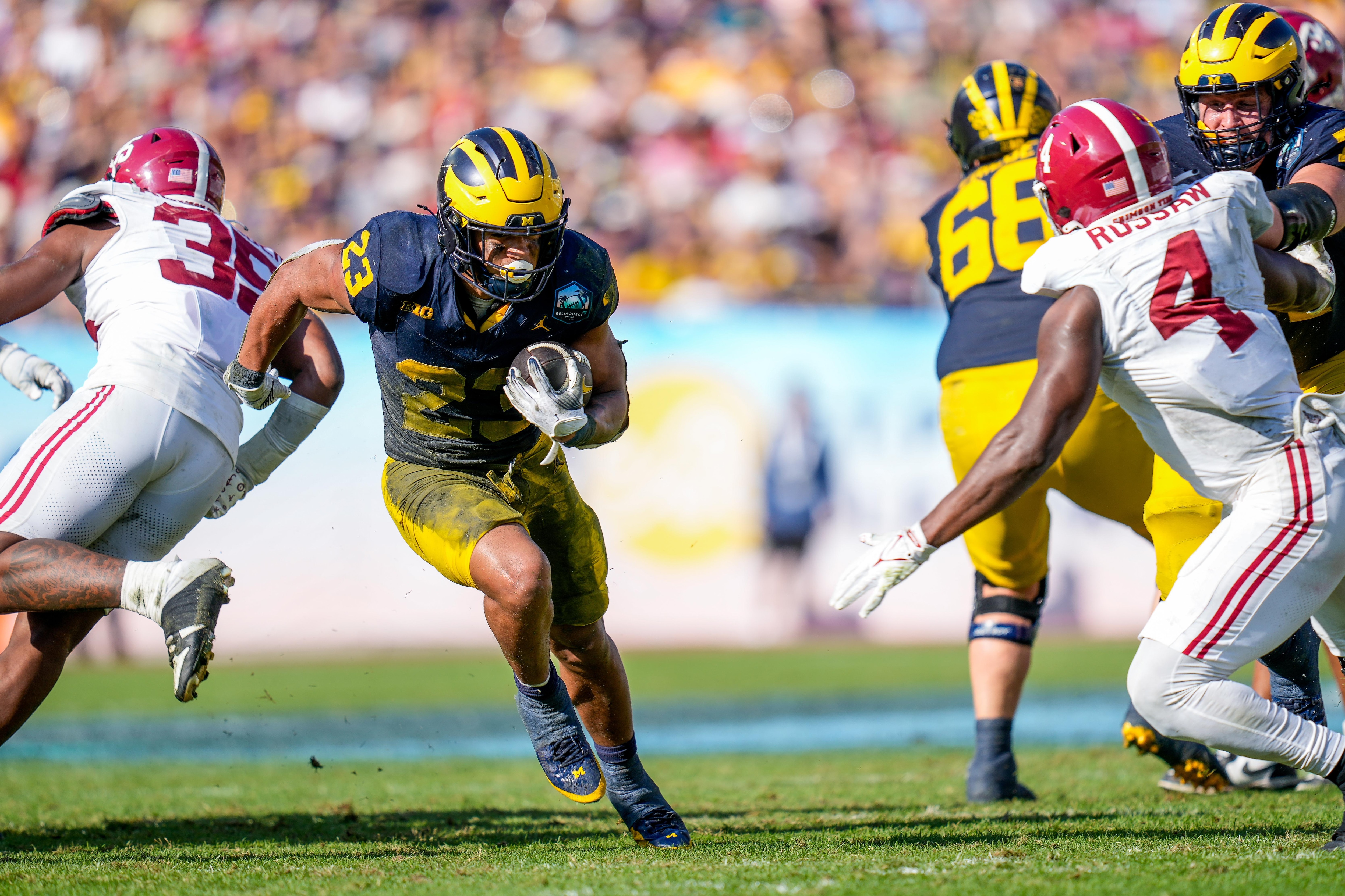 COLLEGE FOOTBALL: DEC 31 ReliaQuest Bowl - Alabama vs Michigan COLLEGE FOOTBALL: DEC 31 ReliaQuest Bowl - Alabama vs Michigan