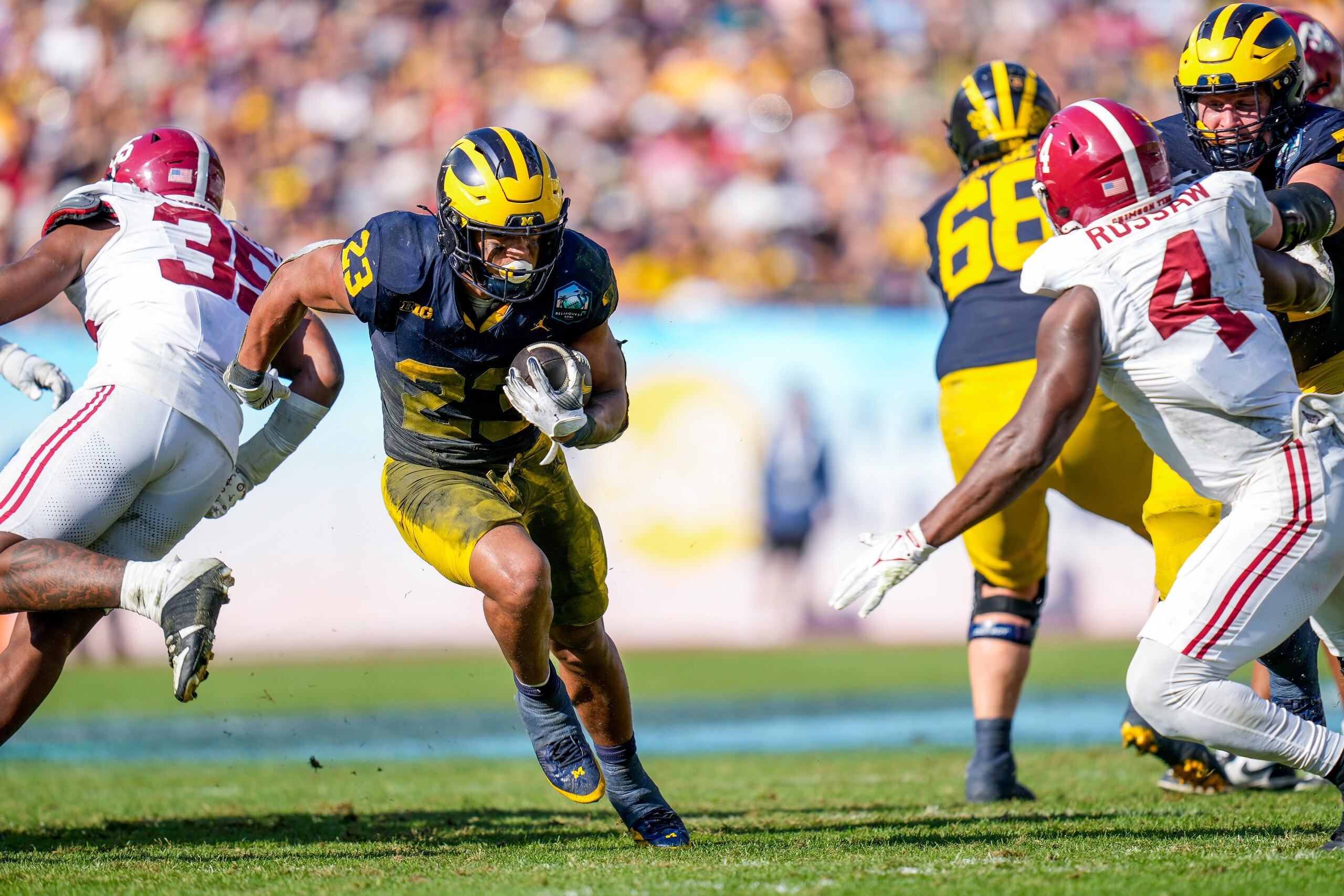COLLEGE FOOTBALL: DEC 31 ReliaQuest Bowl - Alabama vs Michigan COLLEGE FOOTBALL: DEC 31 ReliaQuest Bowl - Alabama vs Michigan