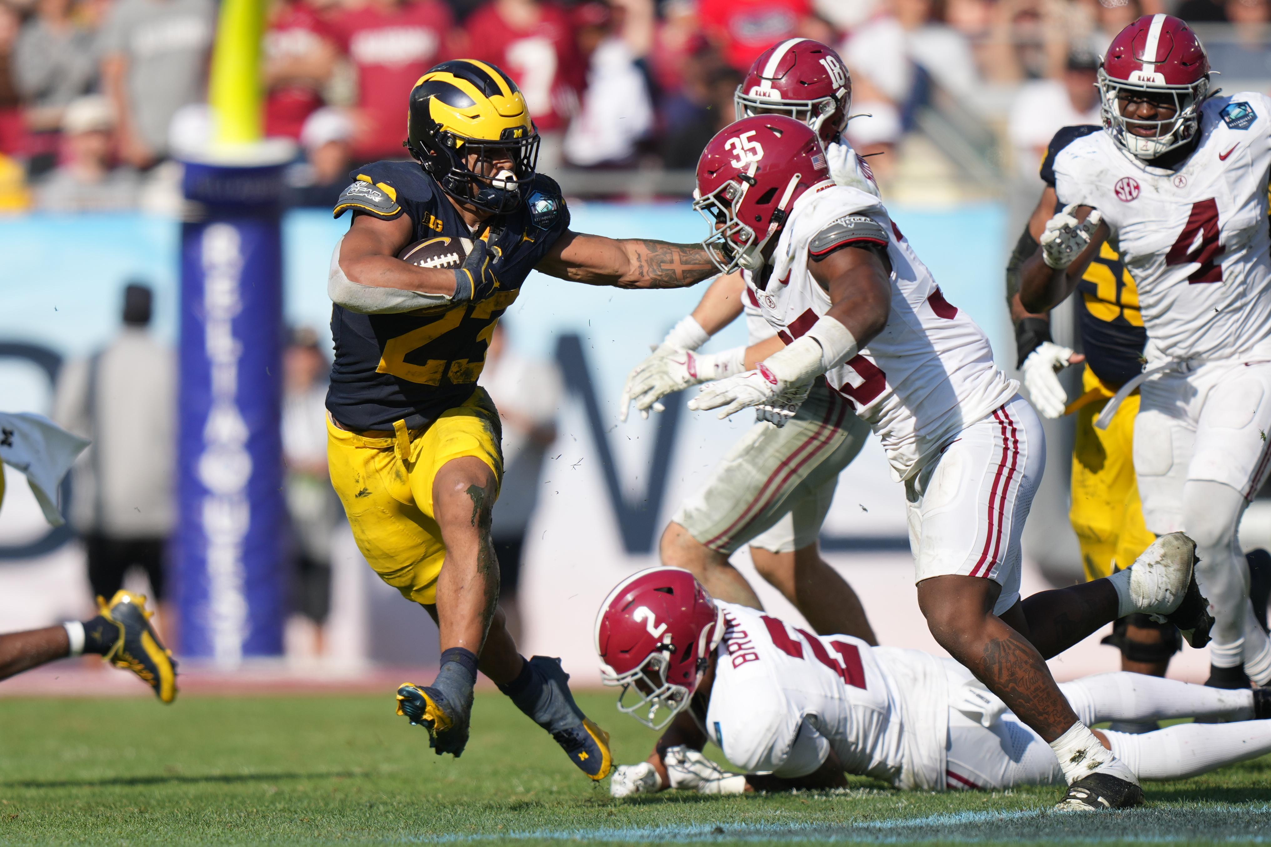 COLLEGE FOOTBALL: DEC 31 ReliaQuest Bowl - Alabama vs Michigan