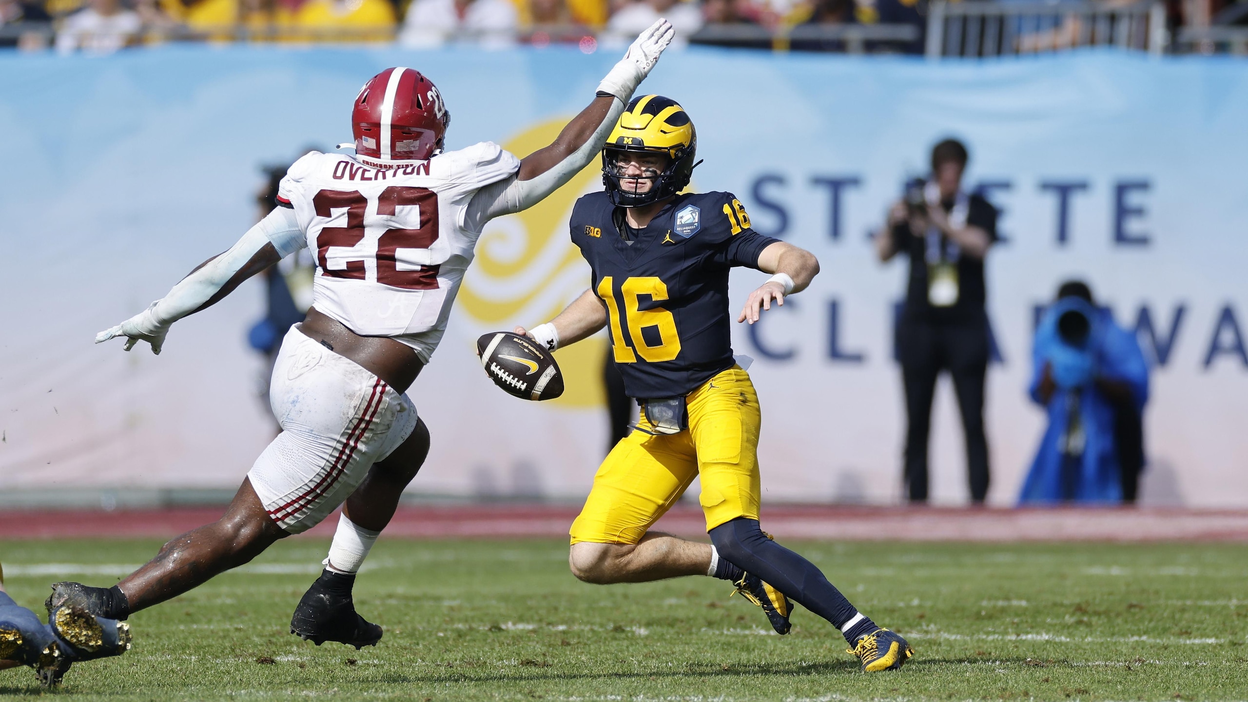 COLLEGE FOOTBALL: DEC 31 ReliaQuest Bowl - Alabama vs Michigan