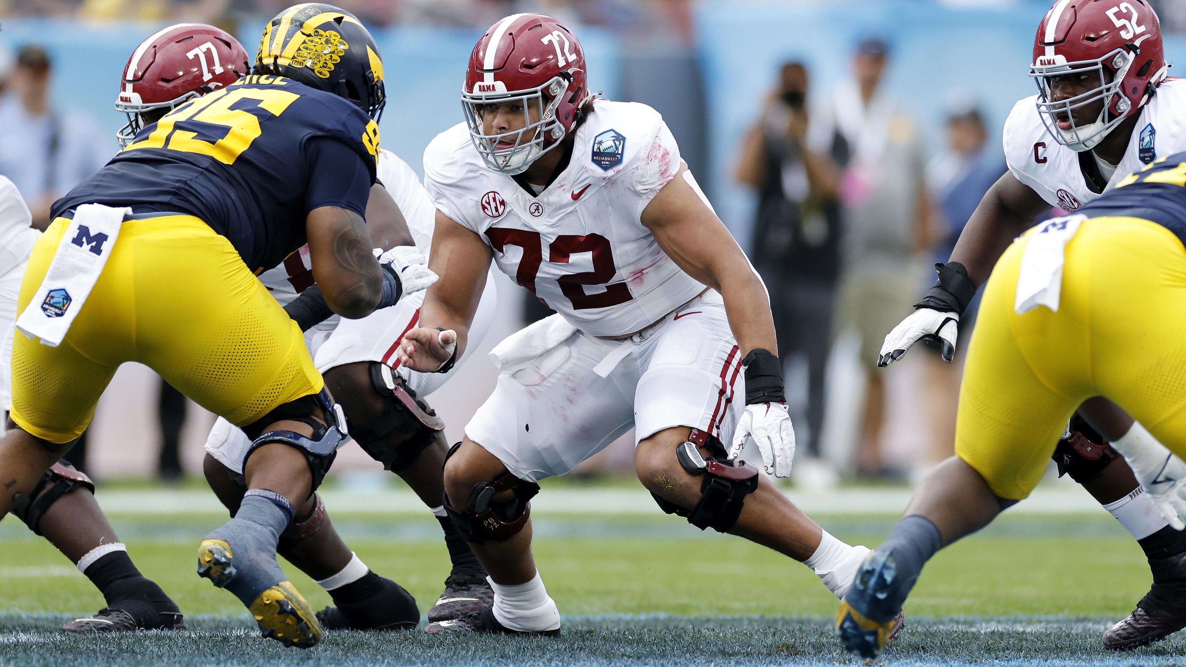 COLLEGE FOOTBALL: DEC 31 ReliaQuest Bowl - Alabama vs Michigan COLLEGE FOOTBALL: DEC 31 ReliaQuest Bowl - Alabama vs Michigan
