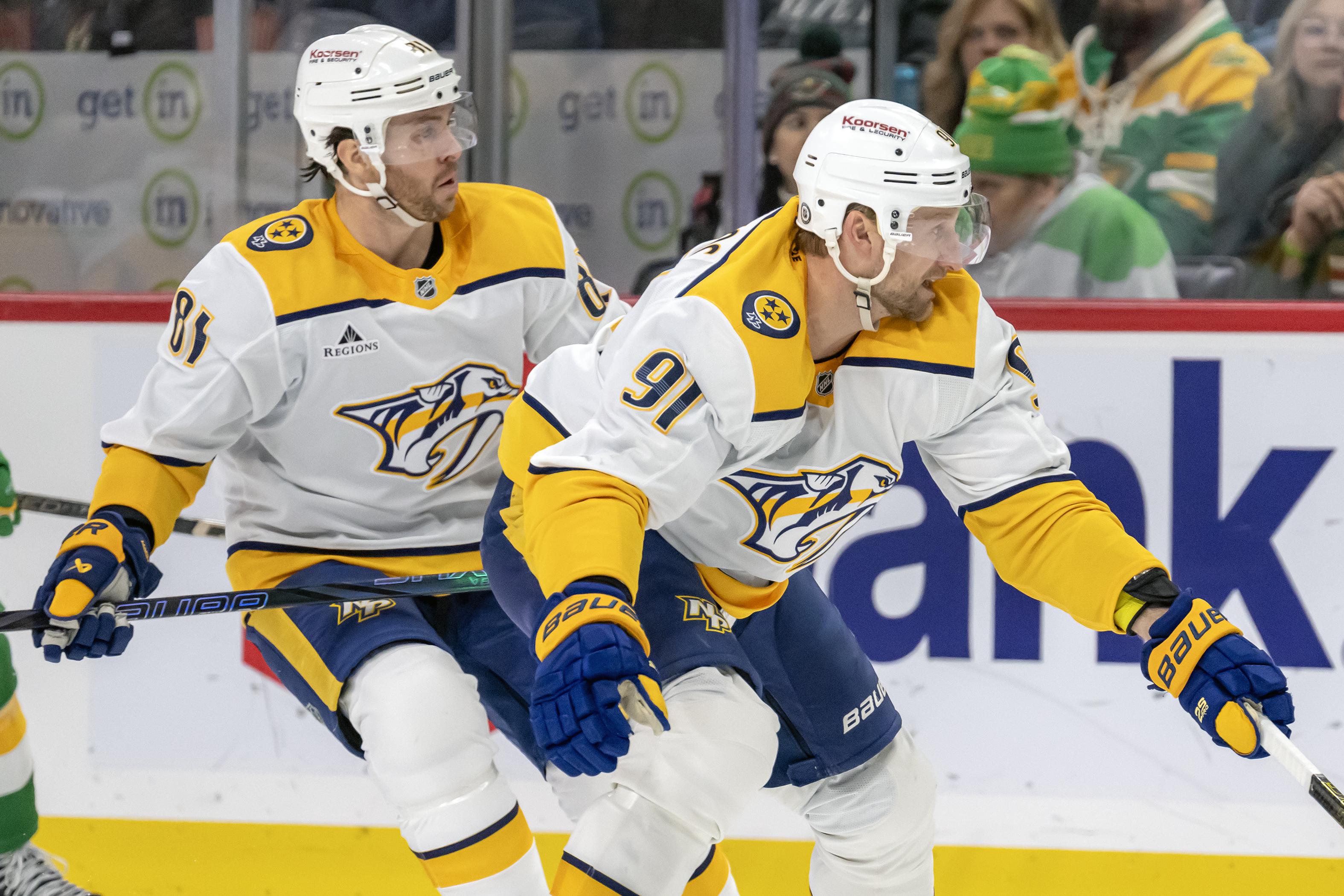 NHL: DEC 31 Predators at Wild