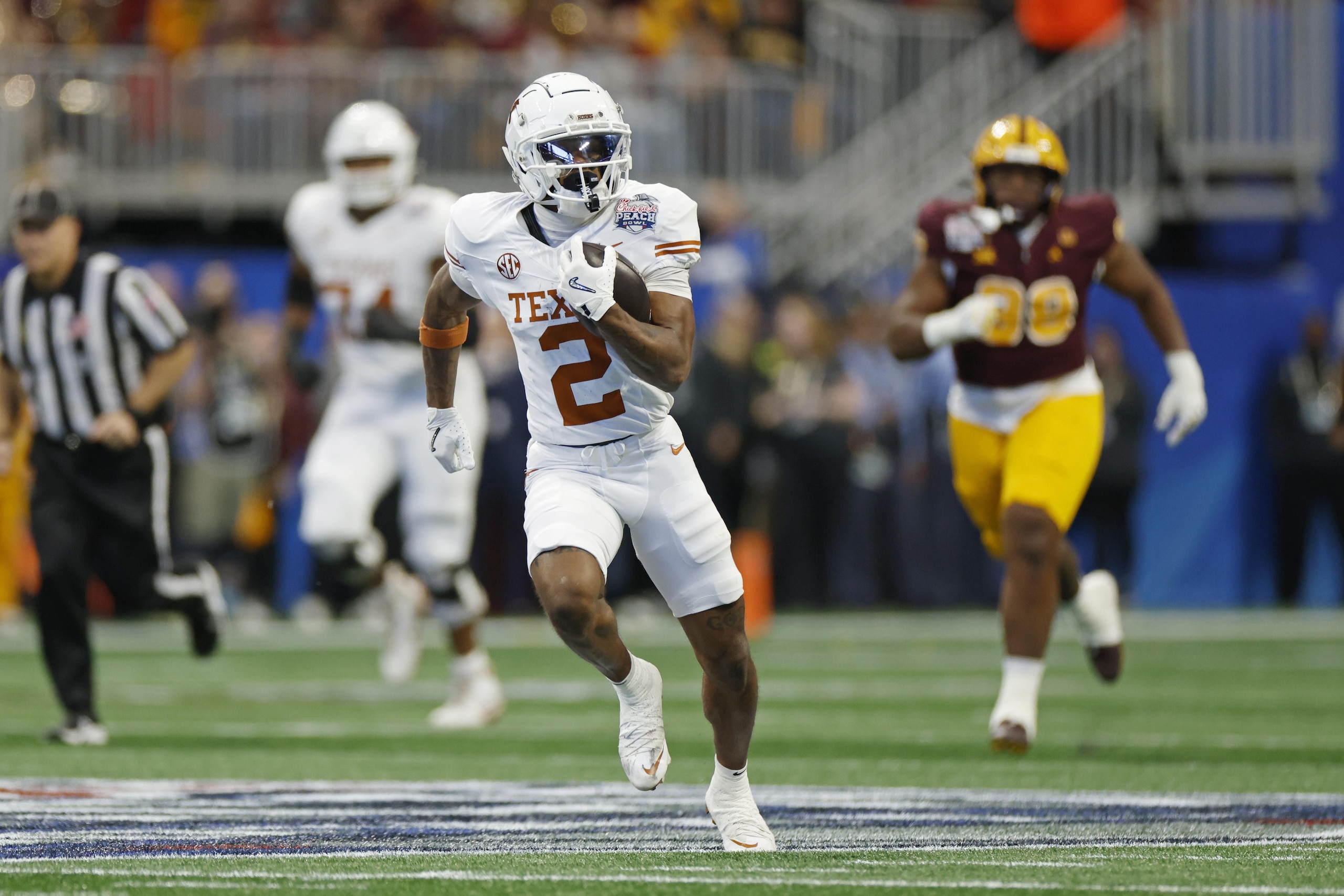 COLLEGE FOOTBALL: JAN 01 CFP Quarterfinal Chick-fil-A Peach Bowl - Texas vs Arizona State