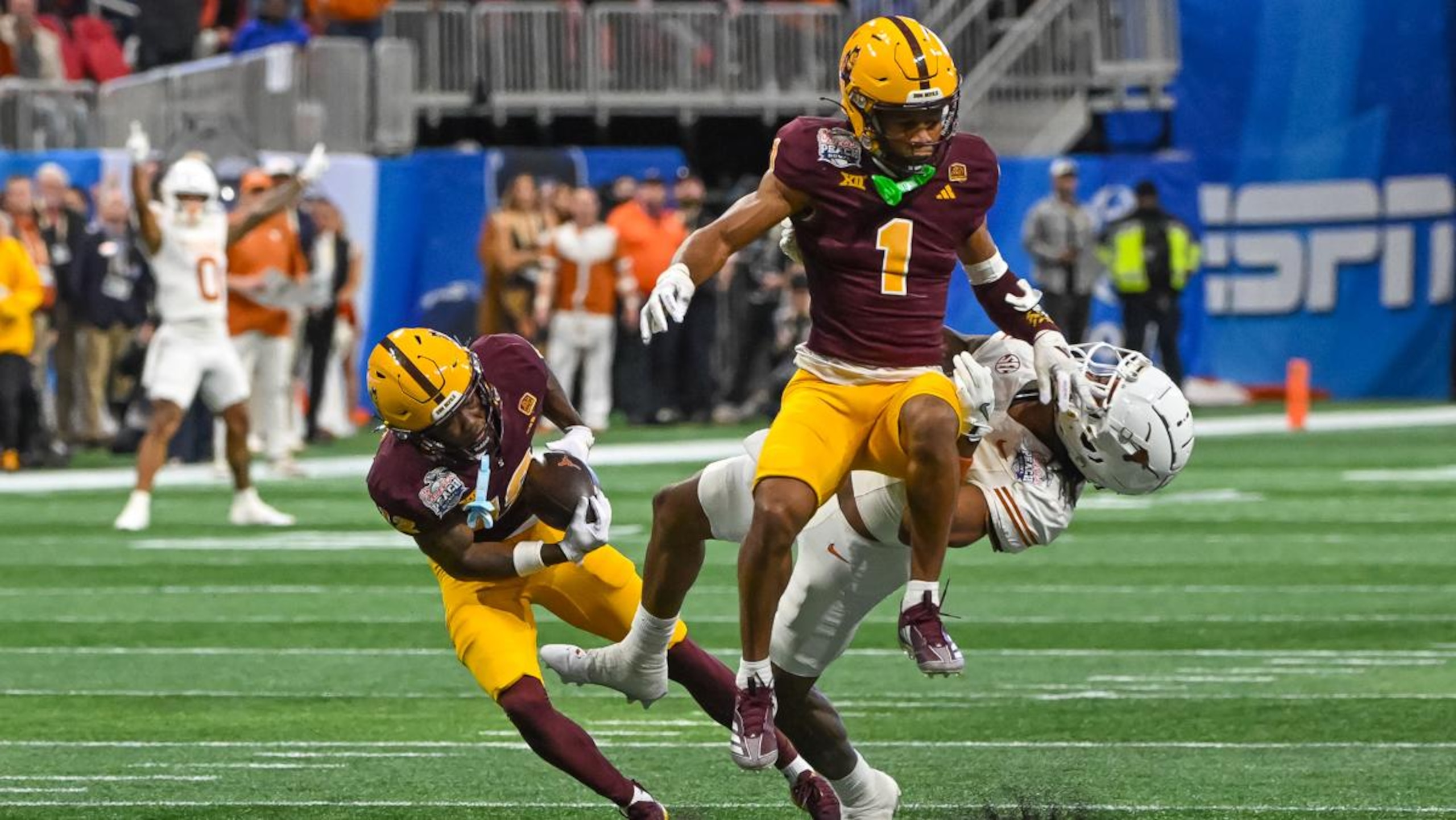 COLLEGE FOOTBALL: JAN 01 CFP Quarterfinal Chick-fil-A Peach Bowl - Texas vs Arizona State