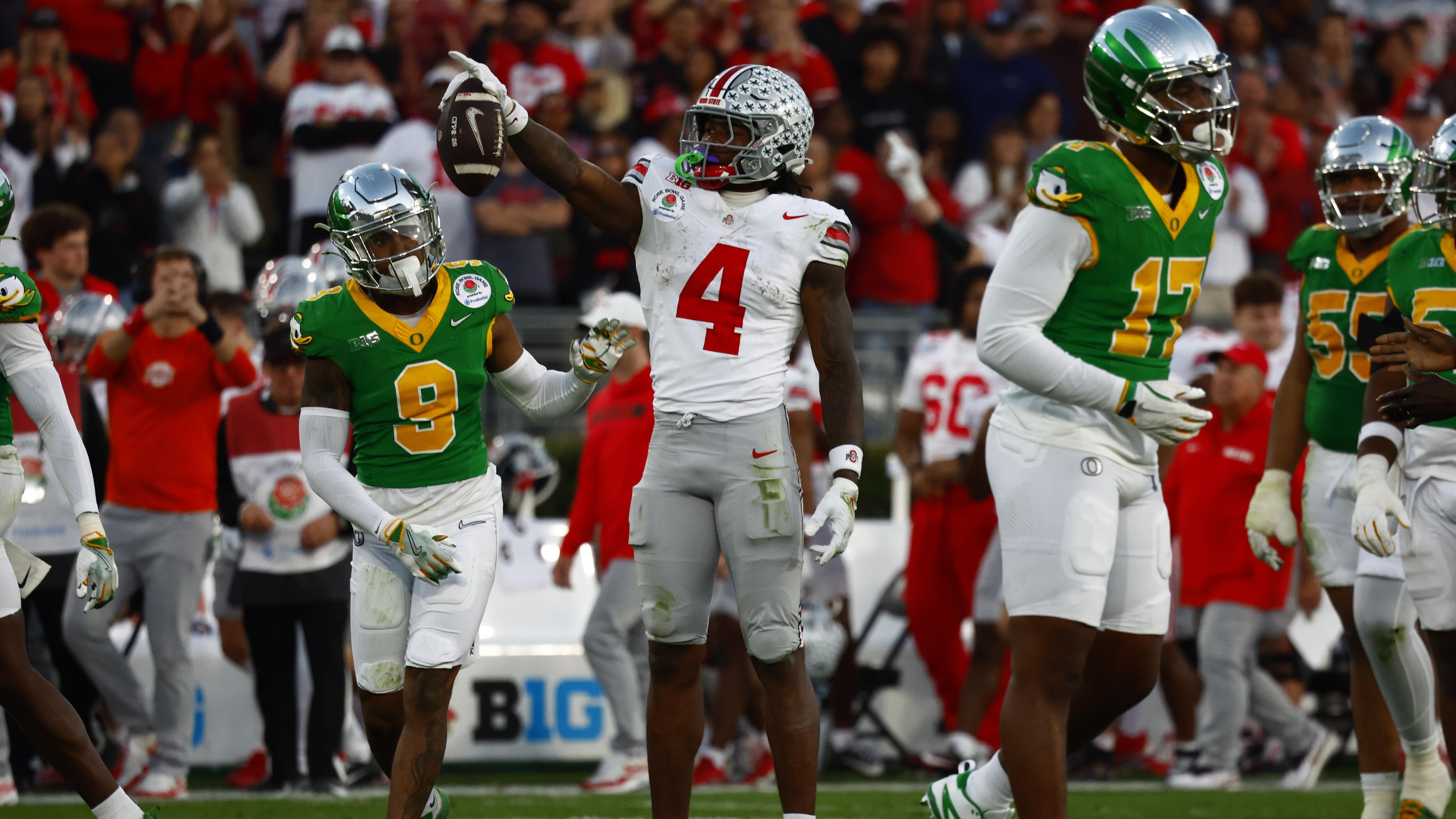 COLLEGE FOOTBALL: JAN 01 CFP Quarterfinal Rose Bowl Game - Ohio State vs Oregon