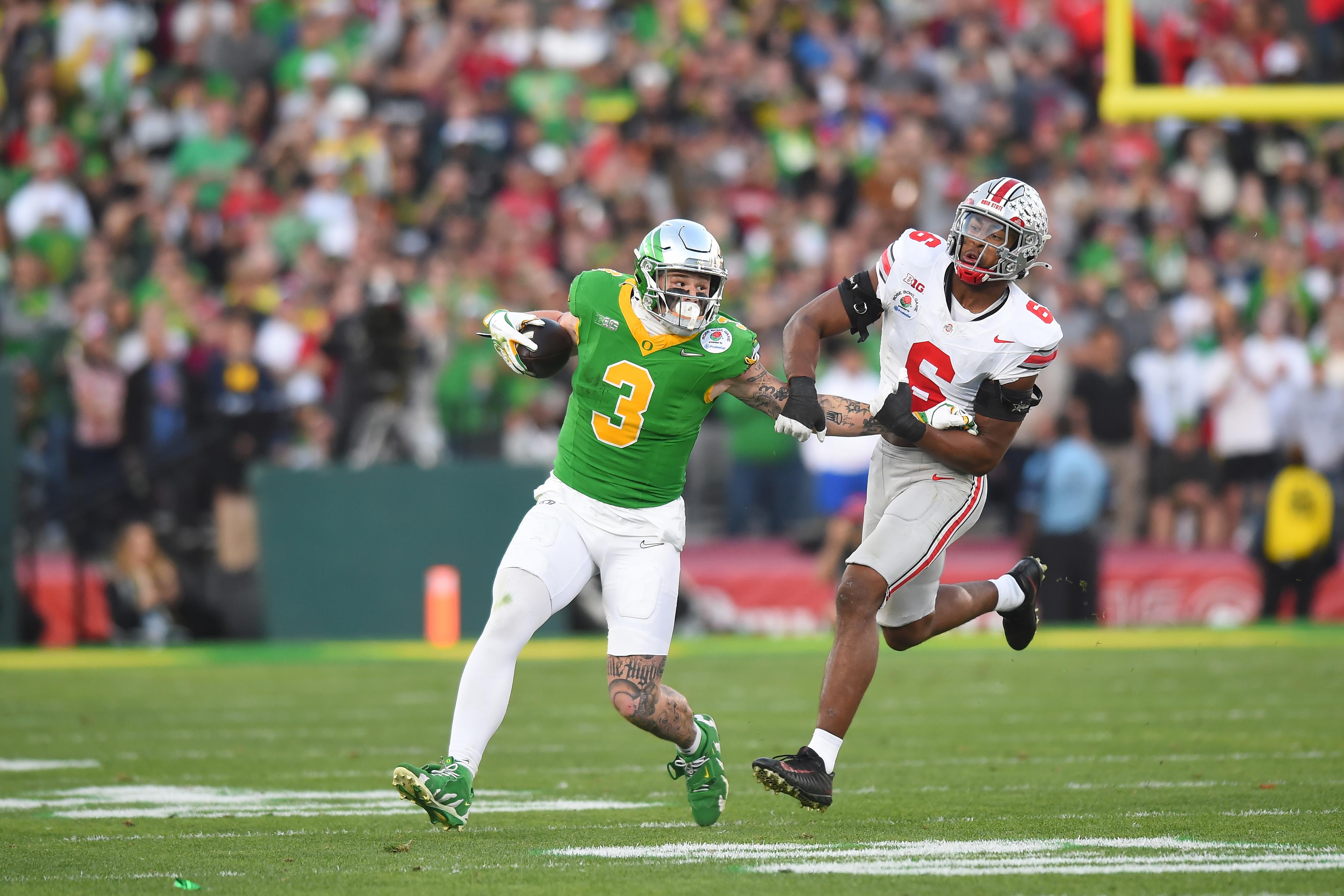 COLLEGE FOOTBALL: JAN 01 CFP Quarterfinal Rose Bowl Game - Ohio State vs Oregon