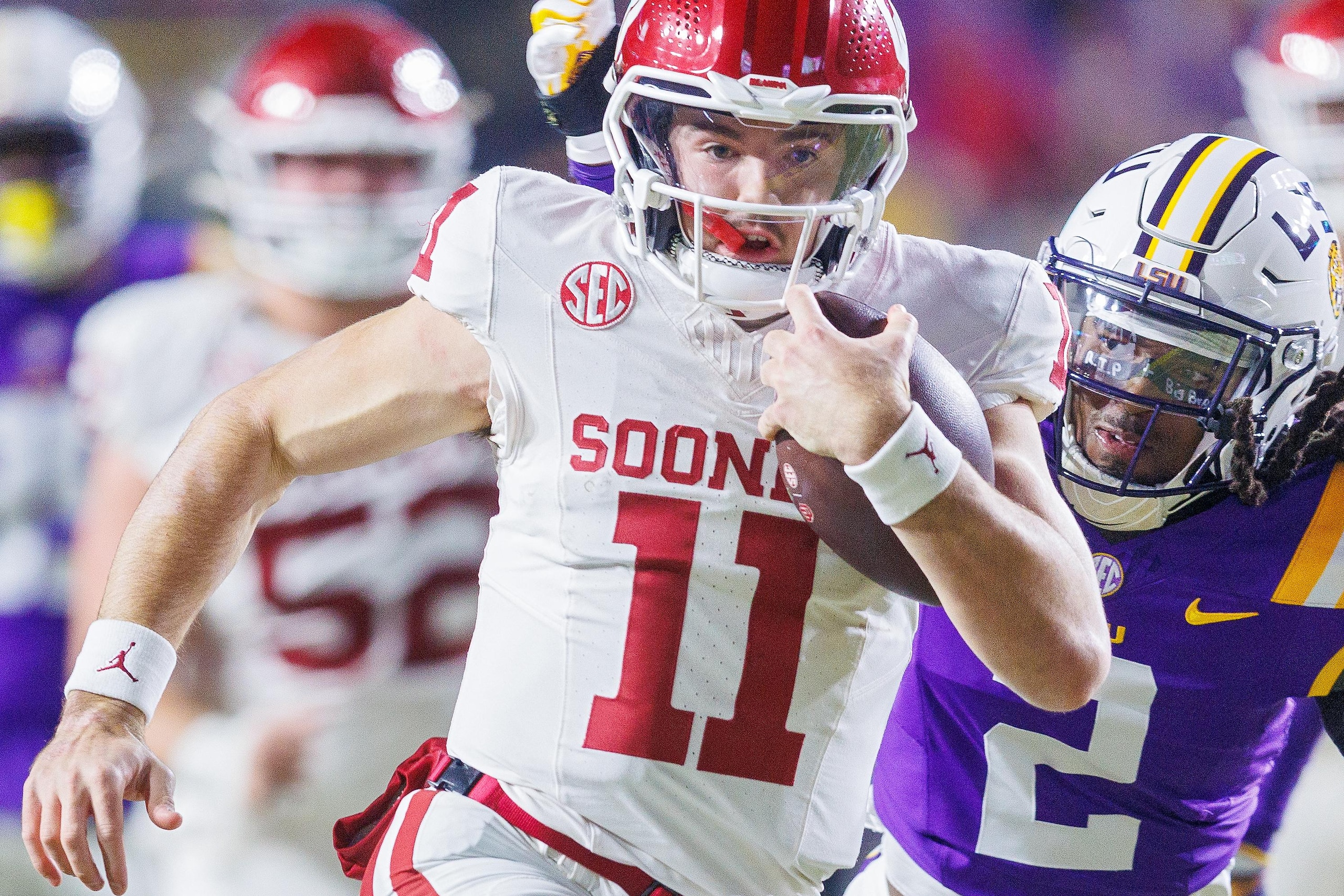 COLLEGE FOOTBALL: NOV 30 Oklahoma at LSU