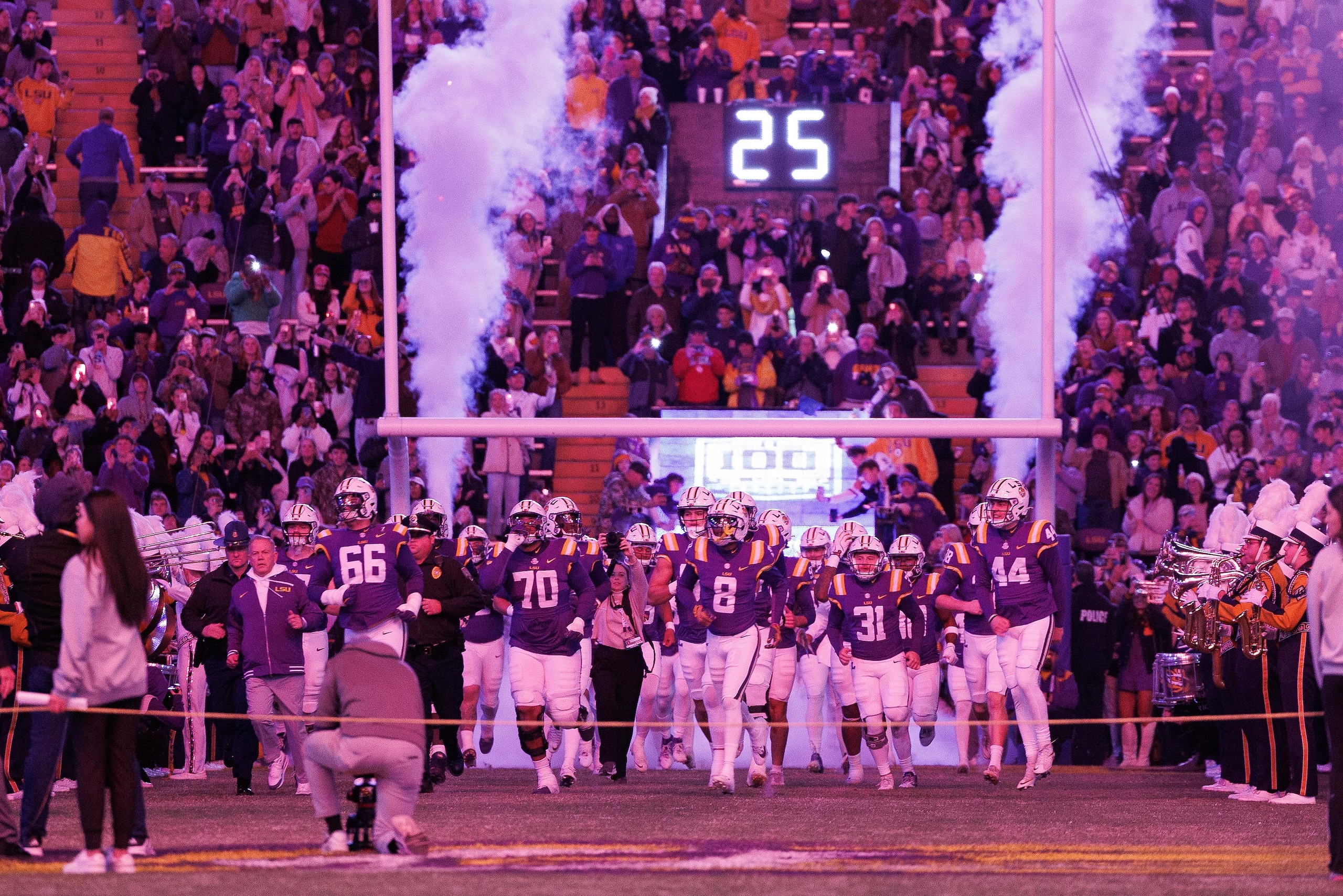 COLLEGE FOOTBALL: NOV 30 Oklahoma at LSU