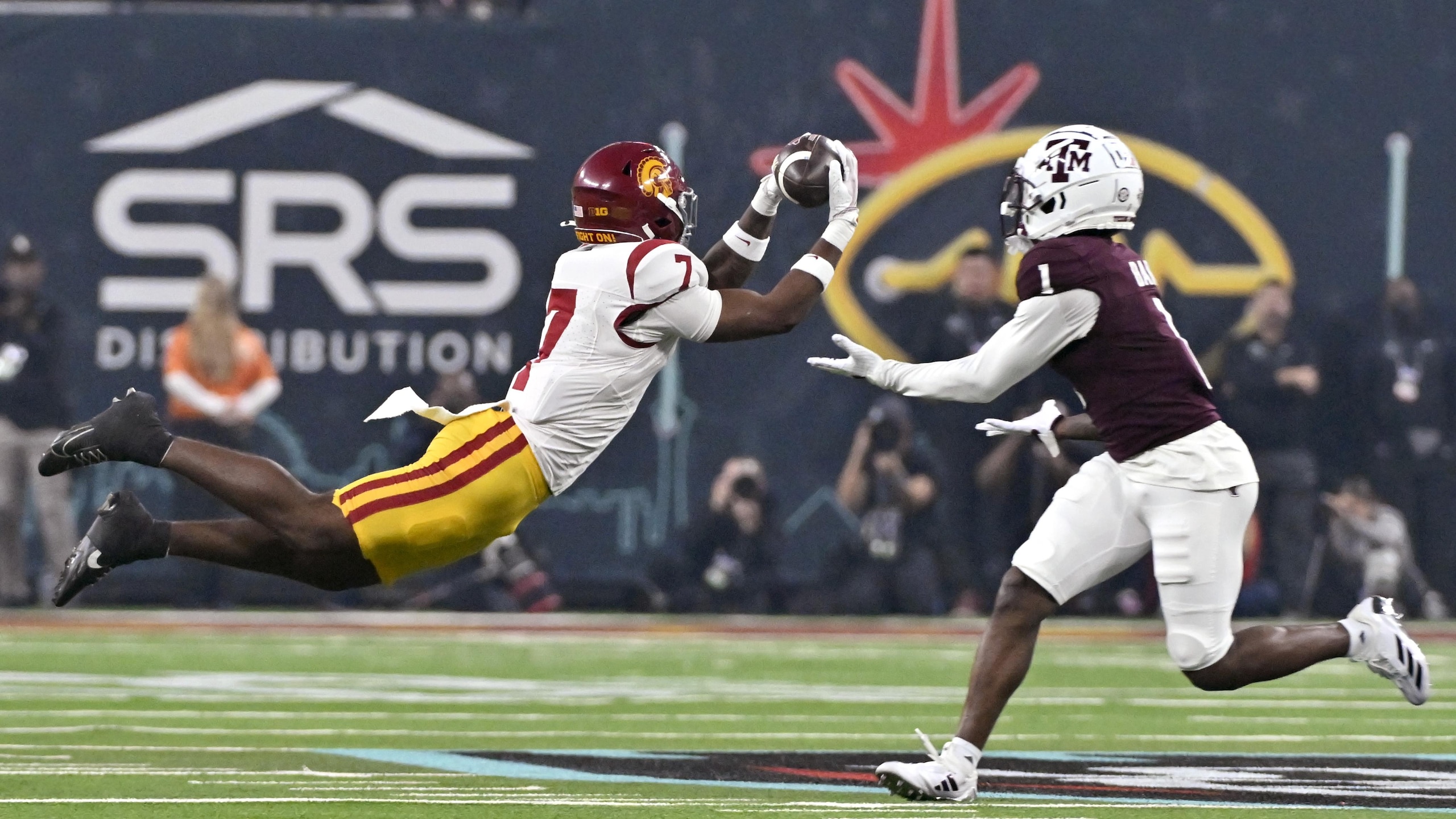 Texas A&M v USC - SRS Distribution Las Vegas Bowl Texas A&M v USC - SRS Distribution Las Vegas Bowl