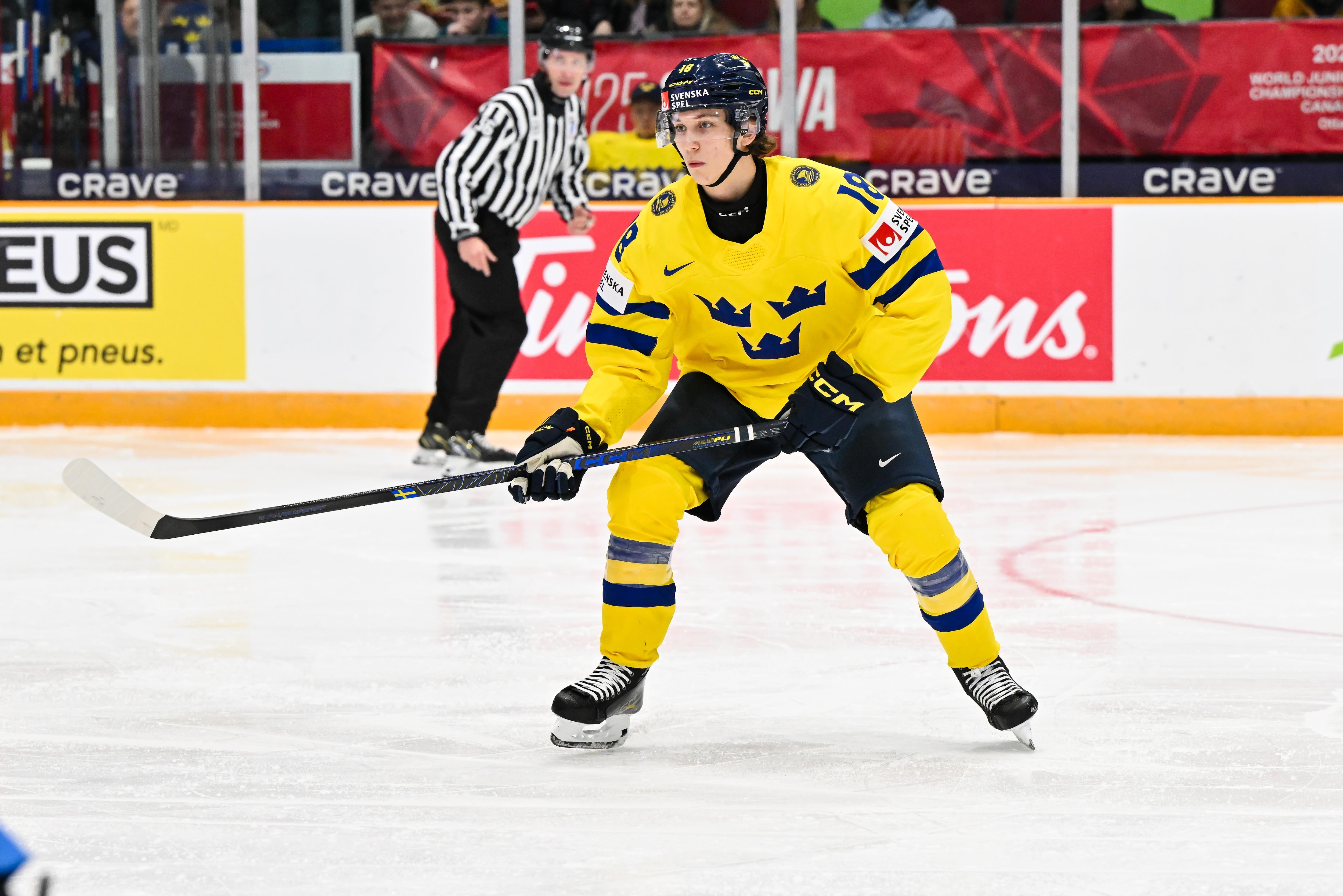 Sweden v Kazakhstan: Group B - 2025 IIHF World Junior Championship