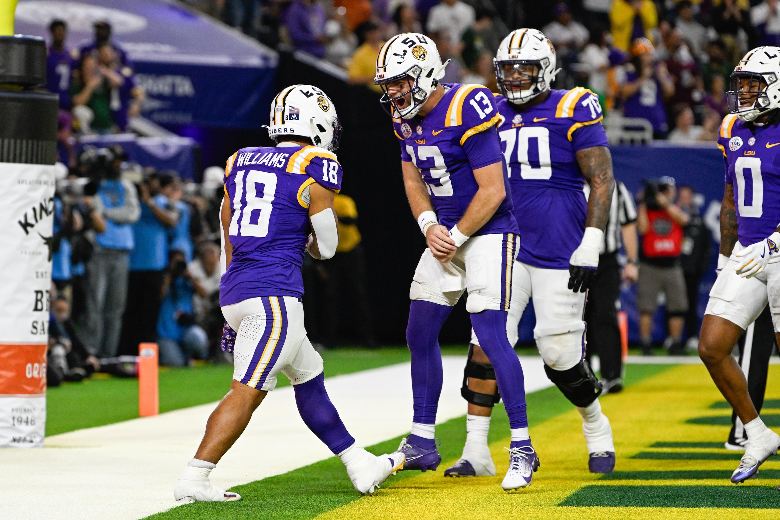 COLLEGE FOOTBALL: DEC 31 Kinder's Texas Bowl - Baylor vs LSU