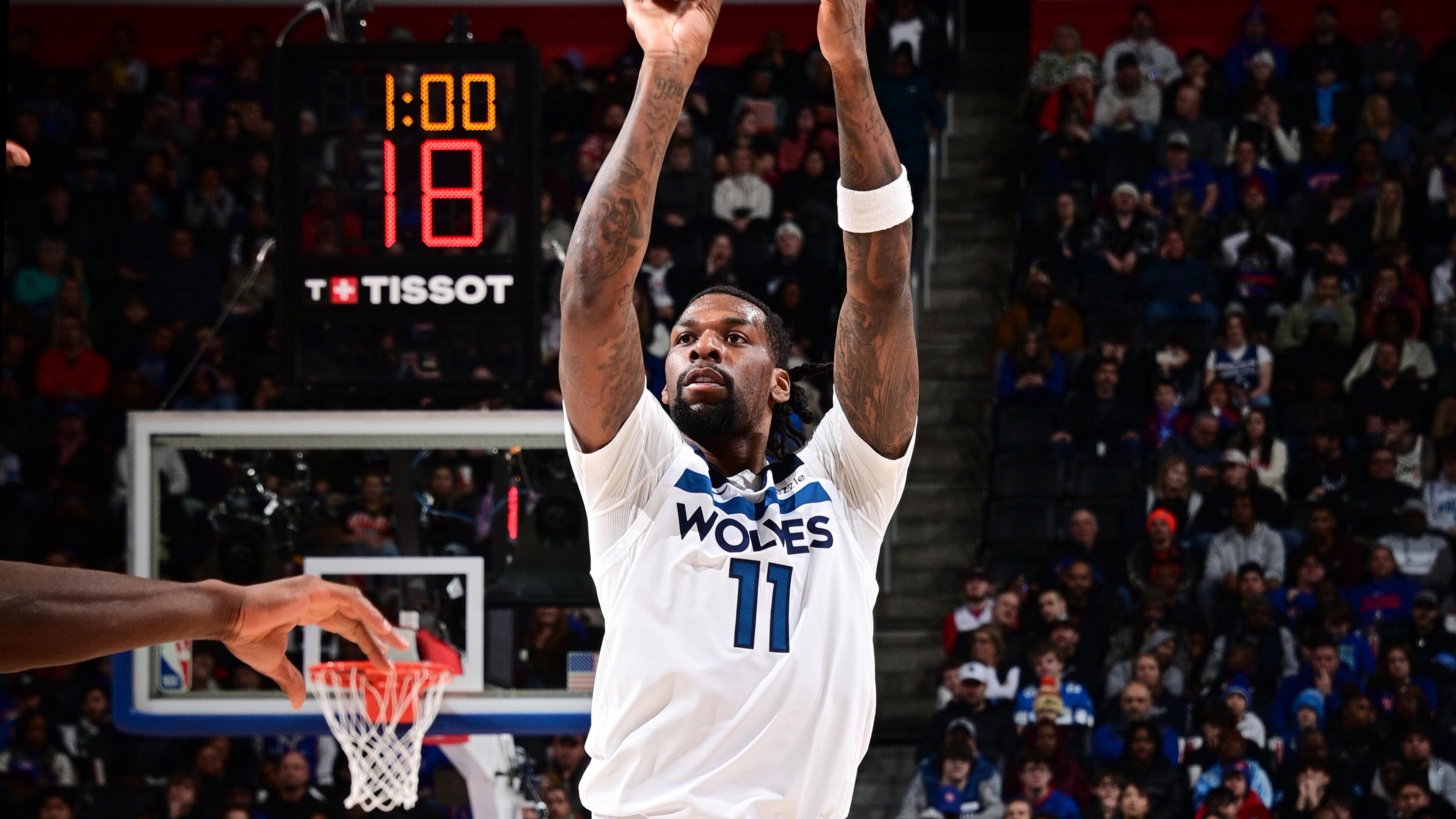 Minnesota Timberwolves v Detroit Pistons
