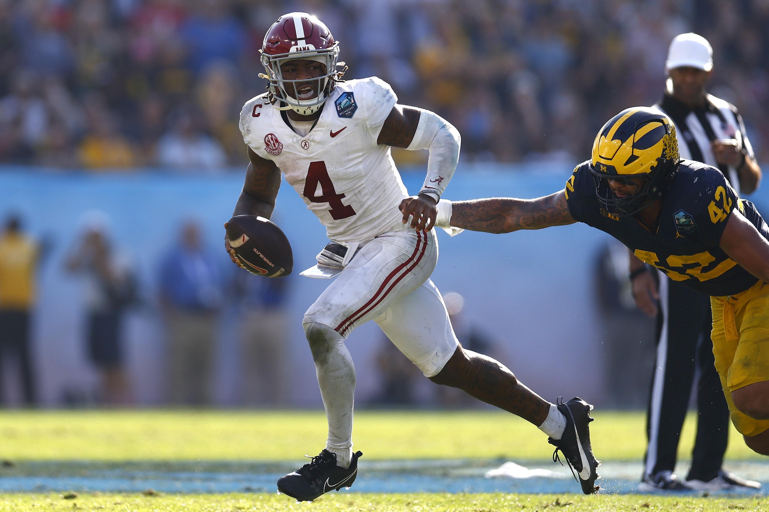 Alabama v Michigan - ReliaQuest Bowl Alabama v Michigan - ReliaQuest Bowl