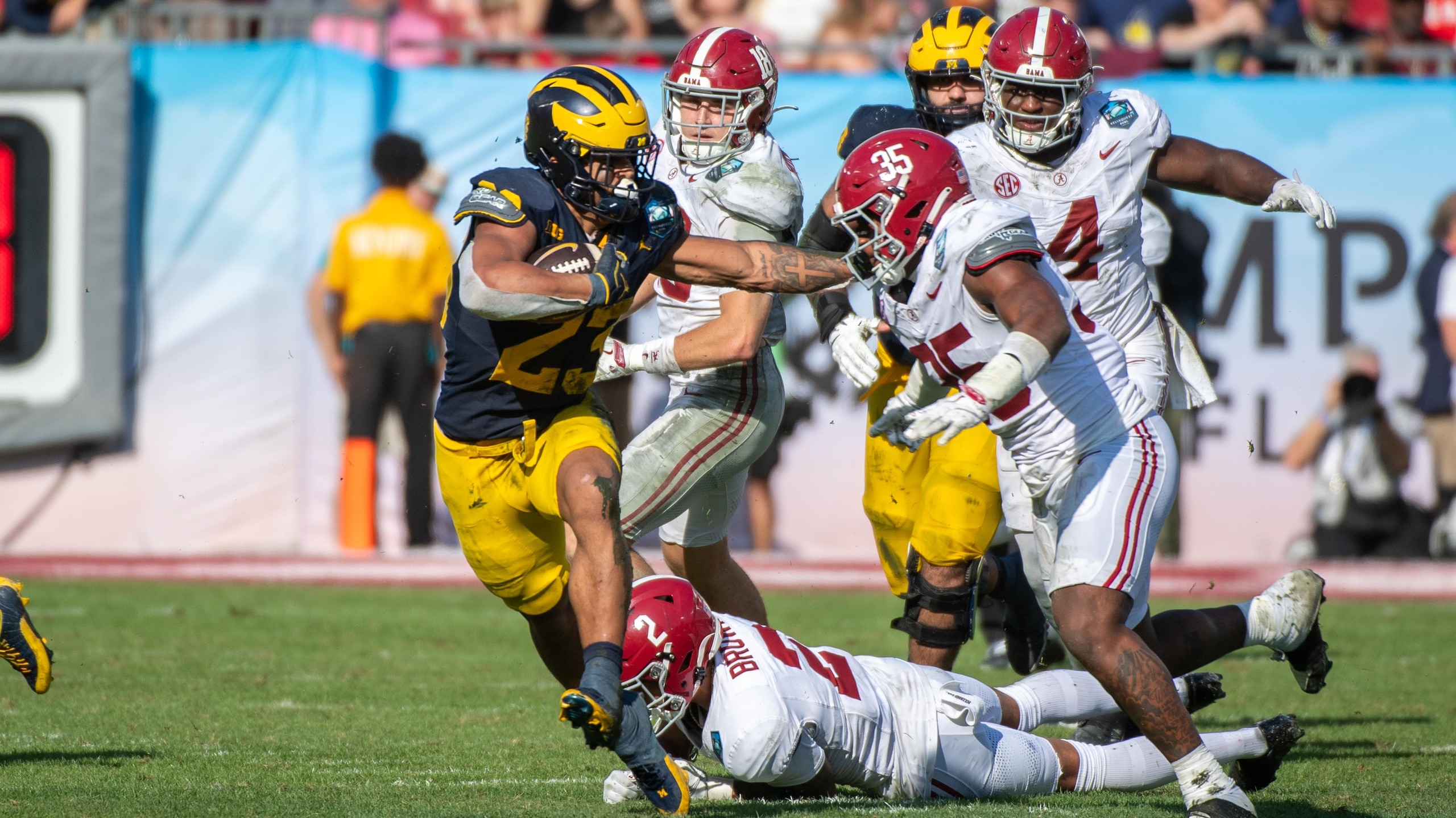 Alabama v Michigan - ReliaQuest Bowl Alabama v Michigan - ReliaQuest Bowl