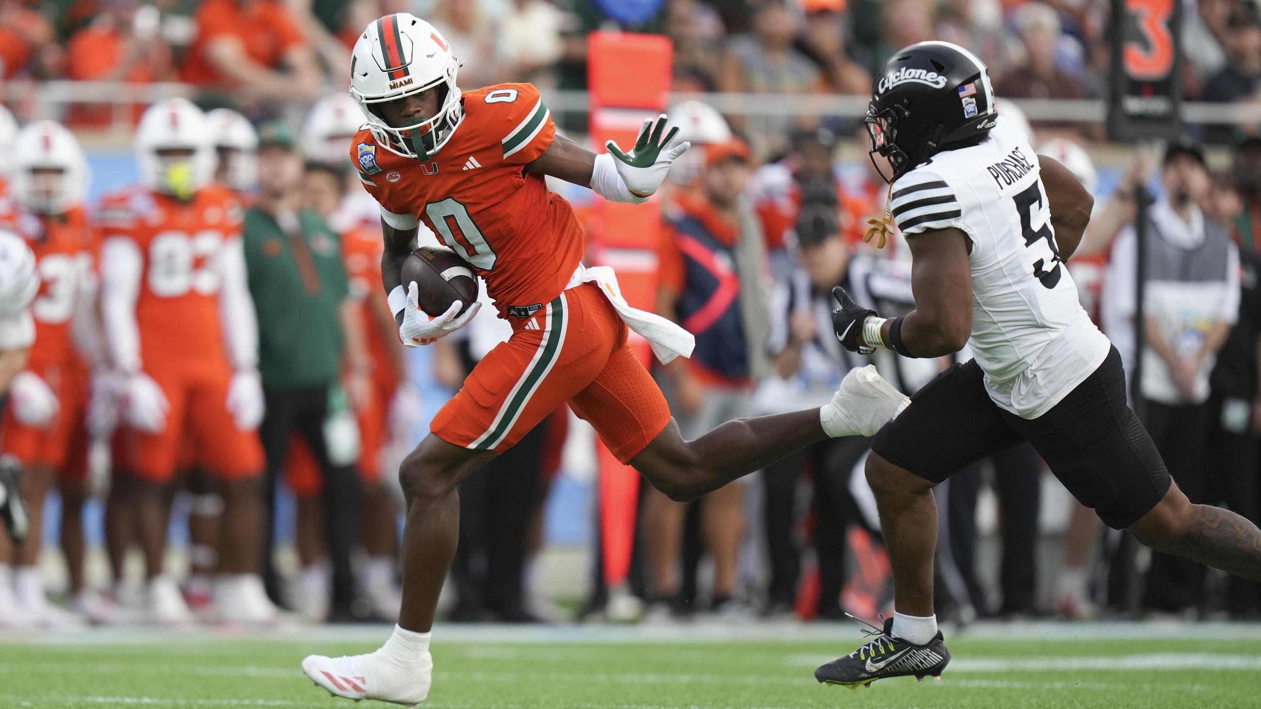 COLLEGE FOOTBALL: DEC 28 Pop-Tarts Bowl - Iowa State vs Miami
