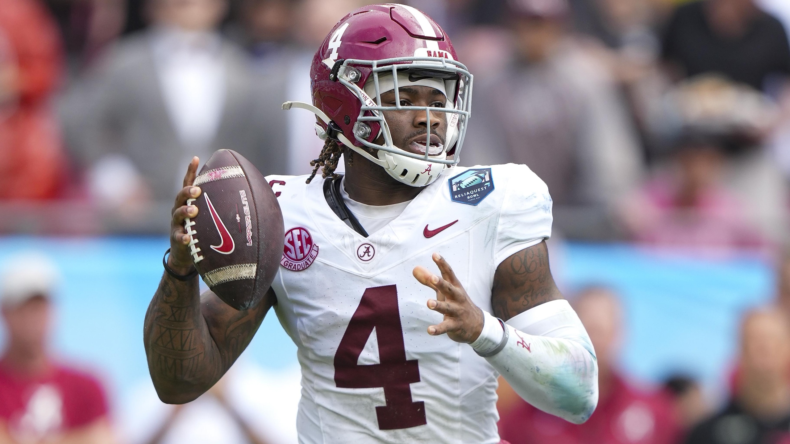 COLLEGE FOOTBALL: DEC 31 ReliaQuest Bowl - Alabama vs Michigan COLLEGE FOOTBALL: DEC 31 ReliaQuest Bowl - Alabama vs Michigan