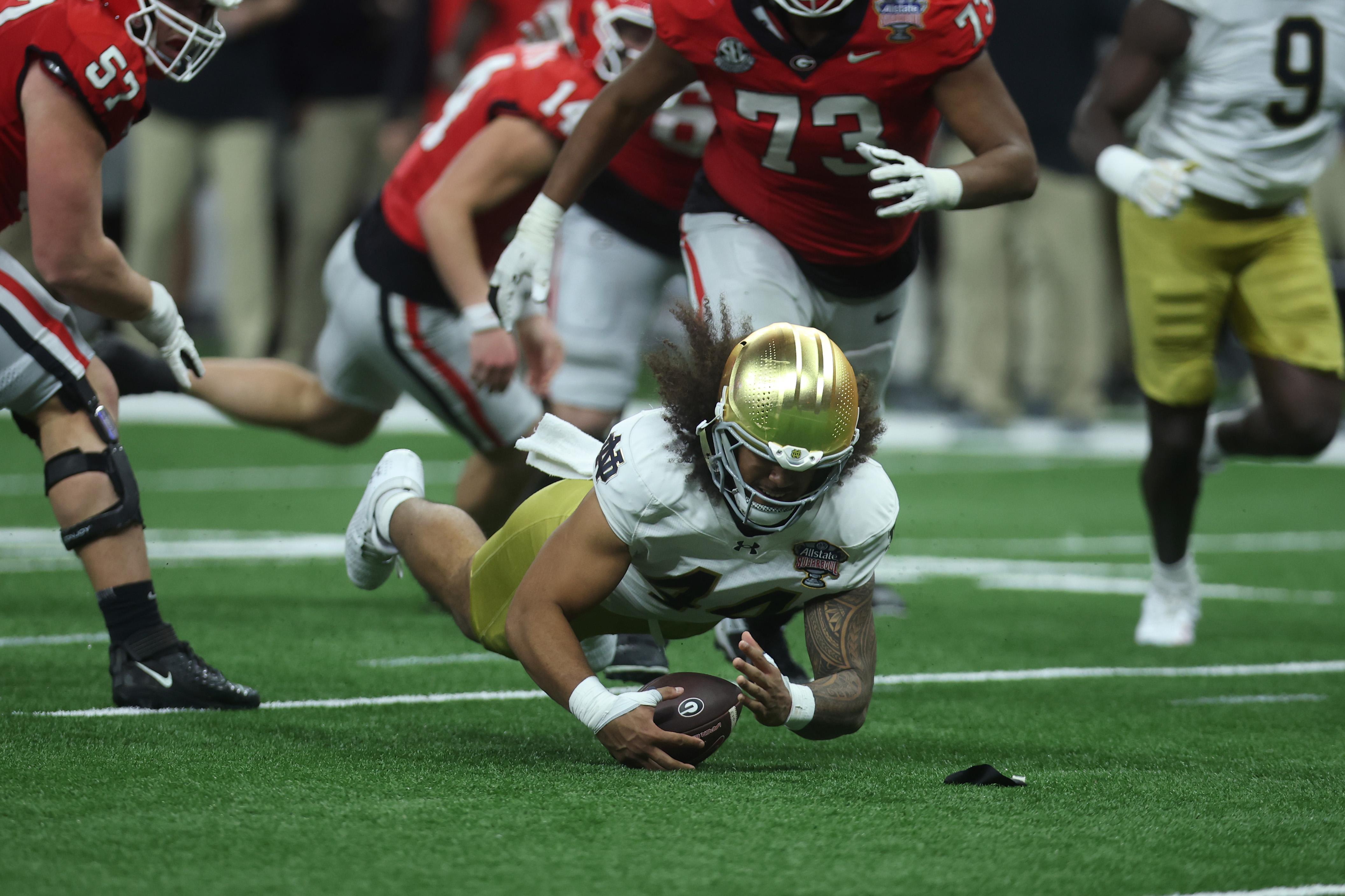 91st Allstate Sugar Bowl  - Notre Dame v Georgia