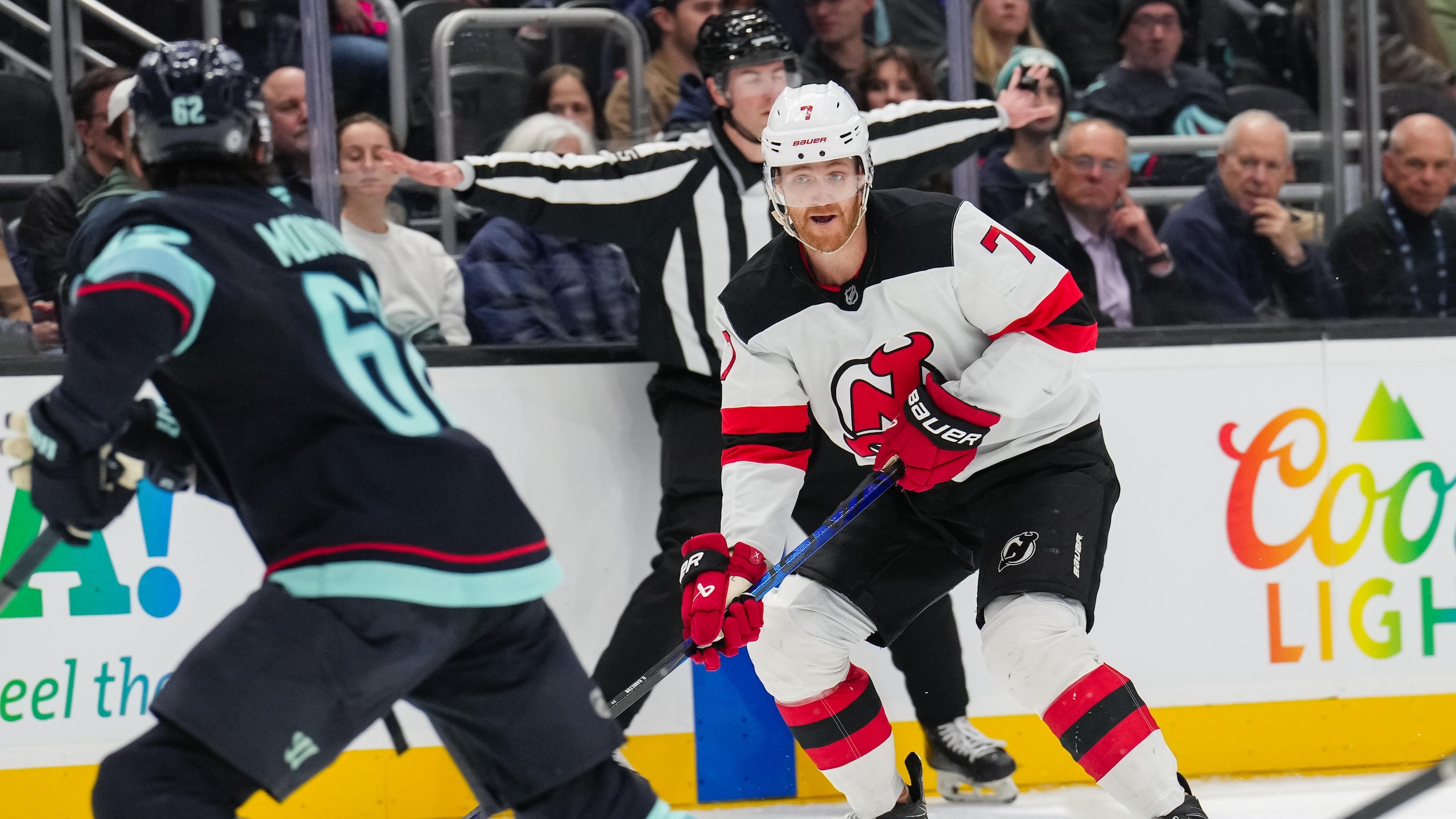 New Jersey Devils v Seattle Kraken New Jersey Devils v Seattle Kraken