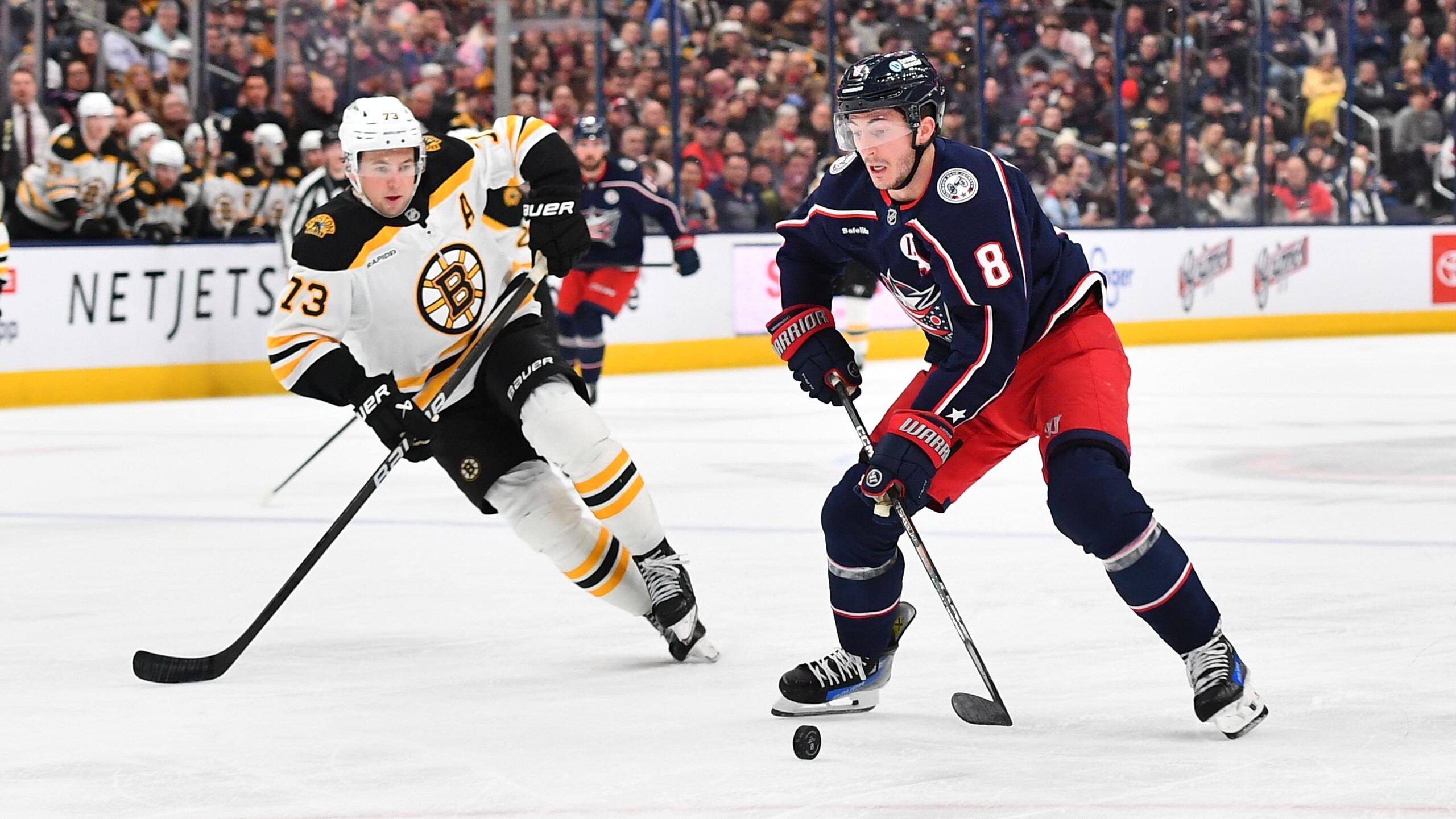 Boston Bruins v Columbus Blue Jackets