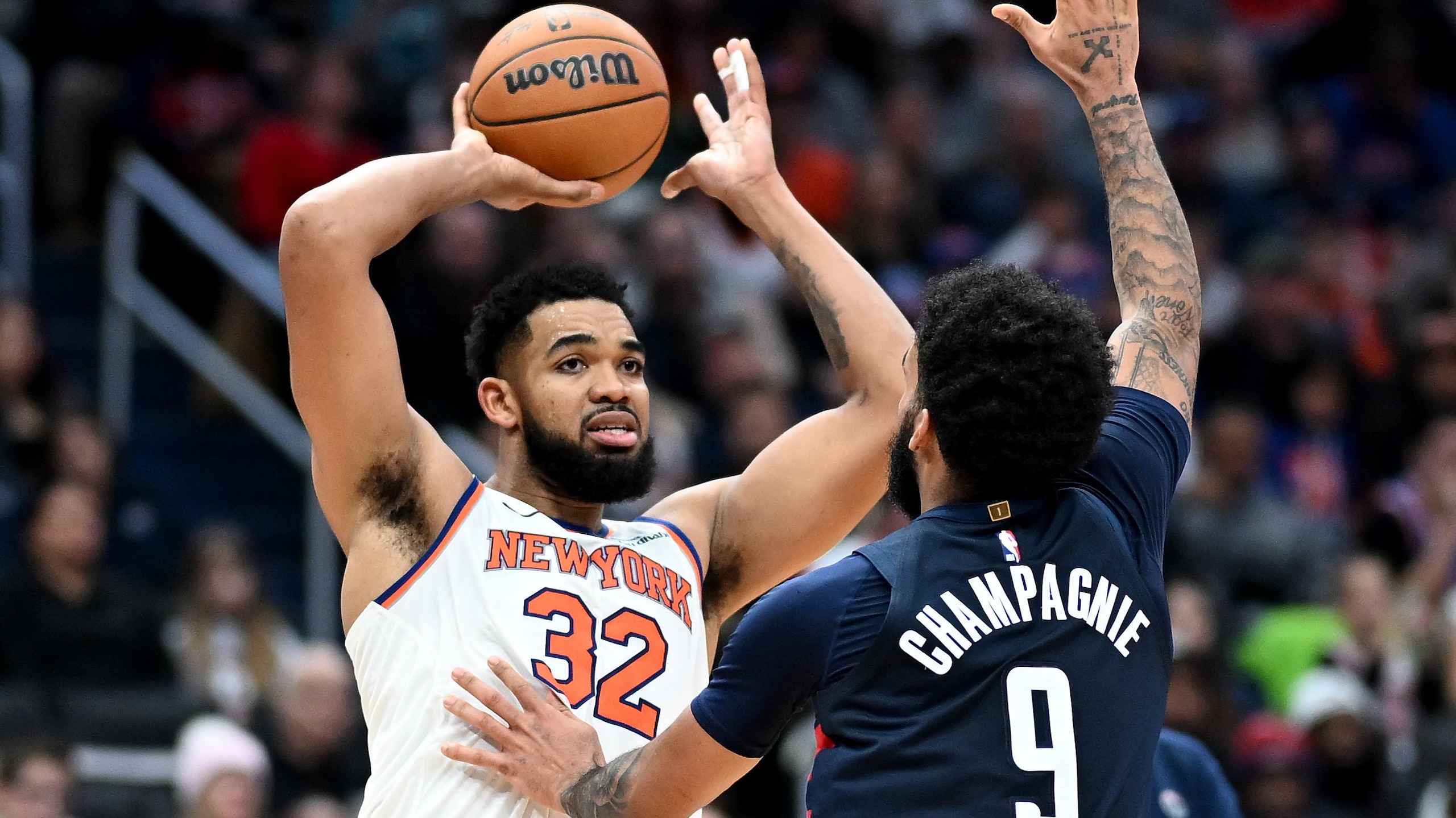 New York Knicks v Washington Wizards