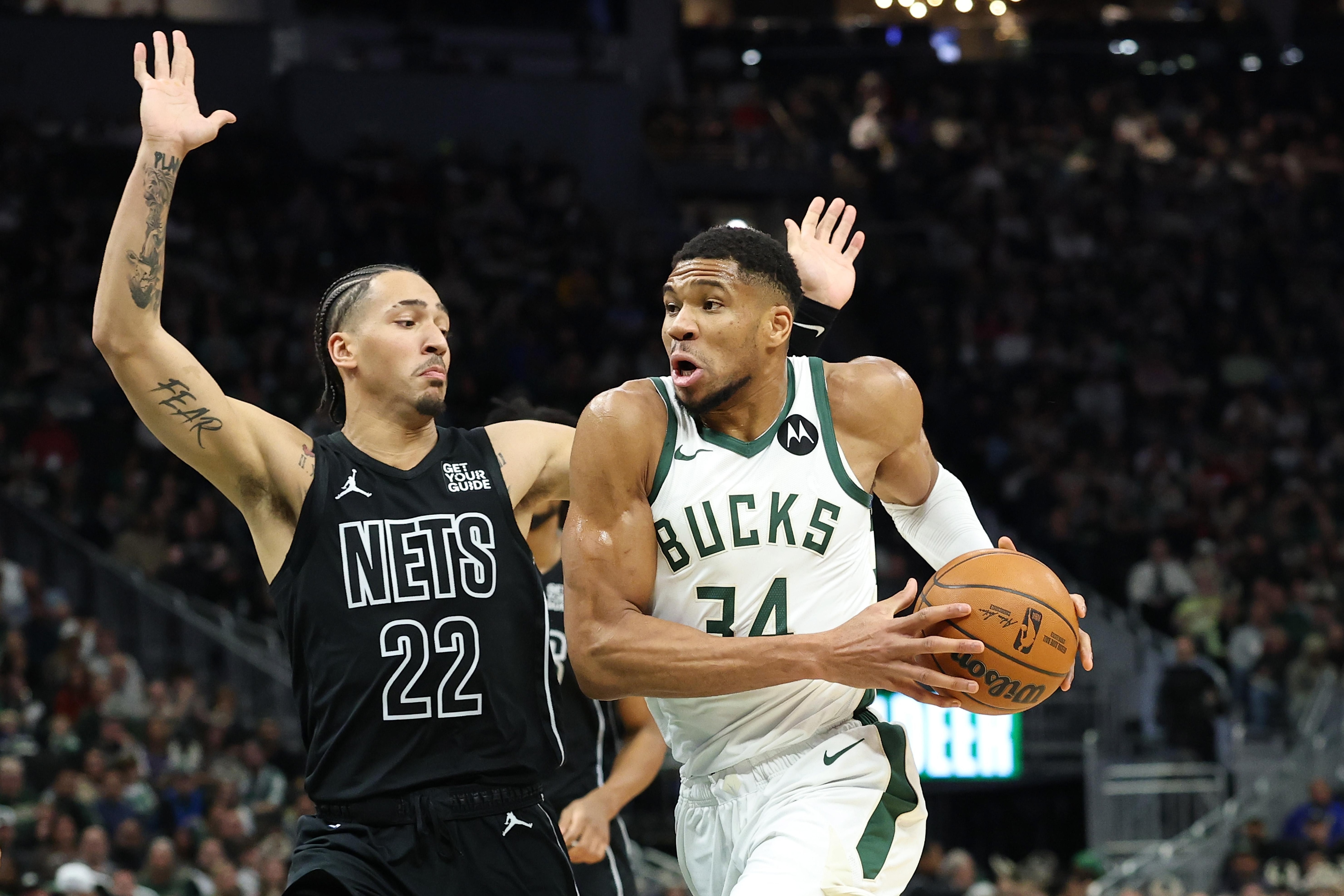 Brooklyn Nets v Milwaukee Bucks