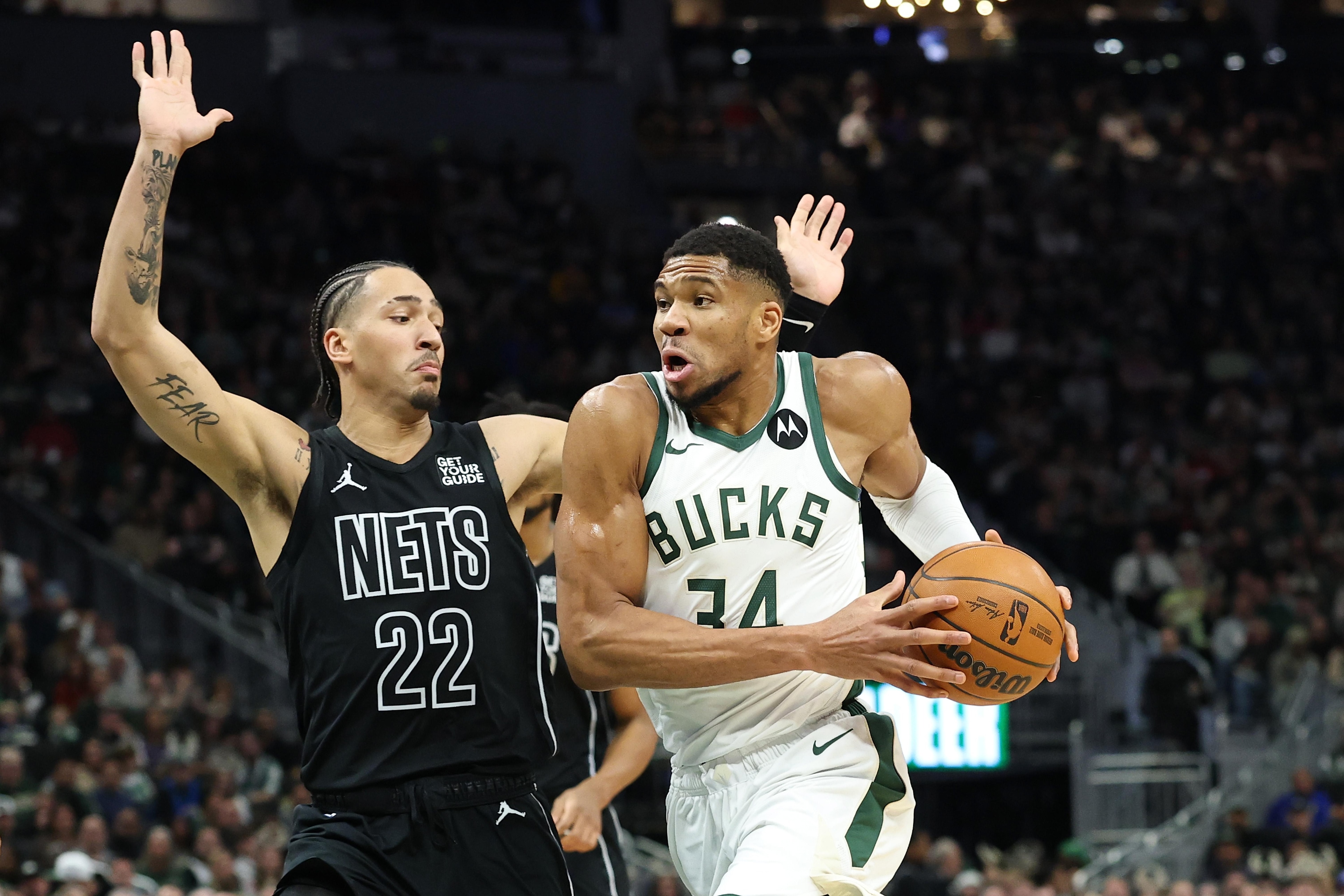 Brooklyn Nets v Milwaukee Bucks