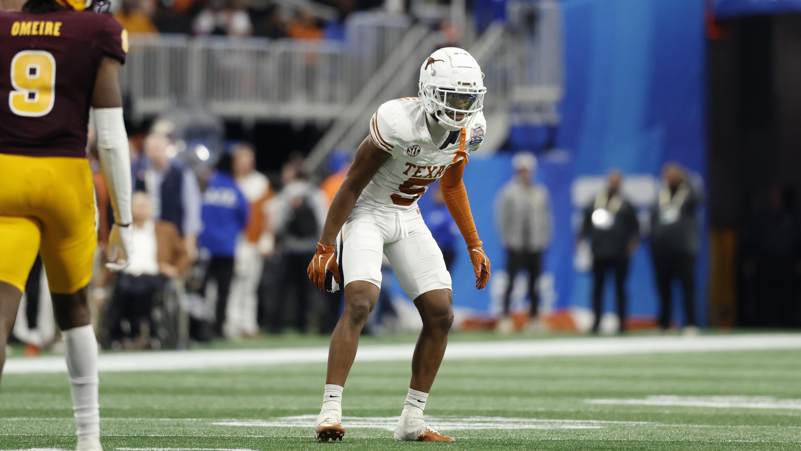 COLLEGE FOOTBALL: JAN 01 CFP Quarterfinal Chick-fil-A Peach Bowl - Texas vs Arizona State COLLEGE FOOTBALL: JAN 01 CFP Quarterfinal Chick-fil-A Peach Bowl - Texas vs Arizona State