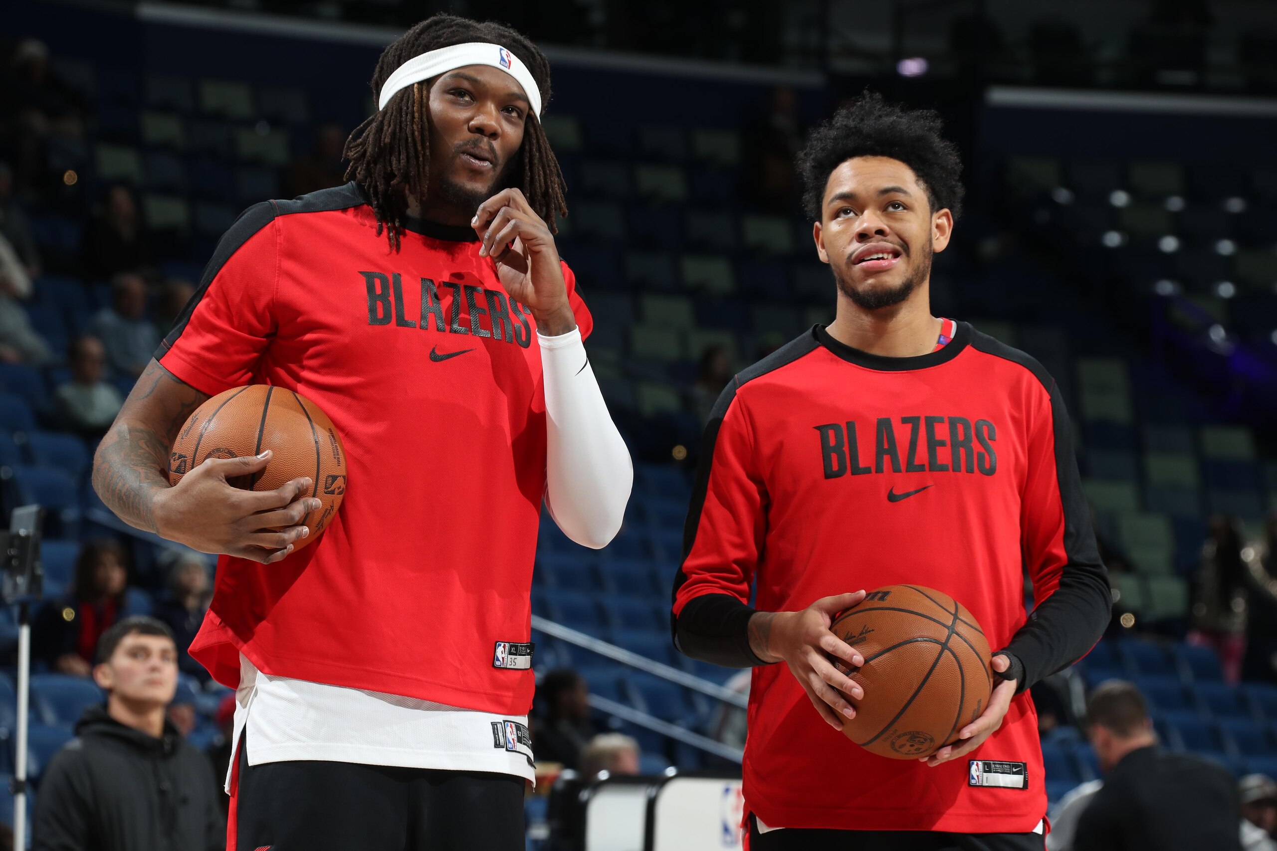 Portland Trail Blazers v New Orleans Pelicans Portland Trail Blazers v New Orleans Pelicans