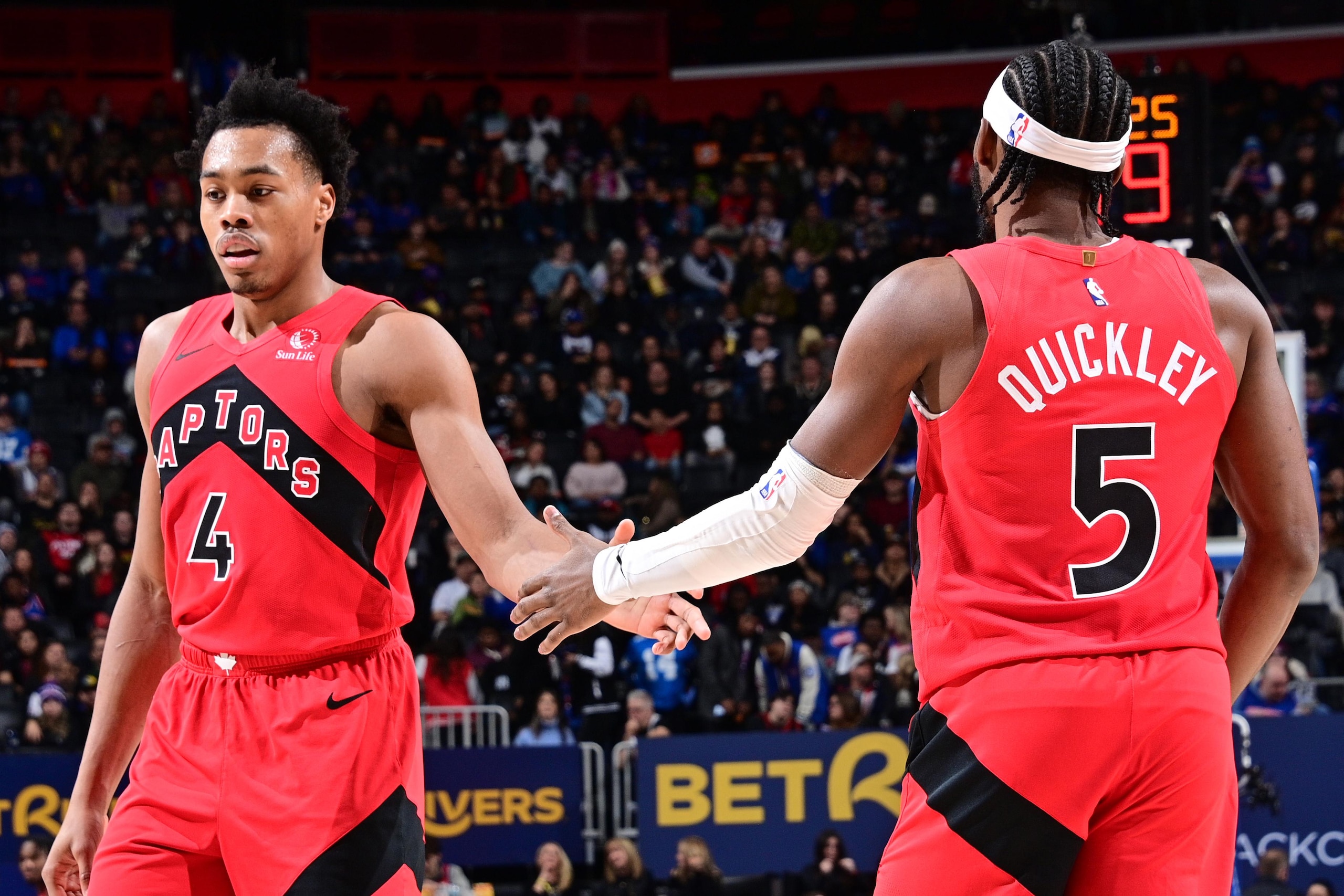 Toronto Raptors v Detroit Pistons Toronto Raptors v Detroit Pistons