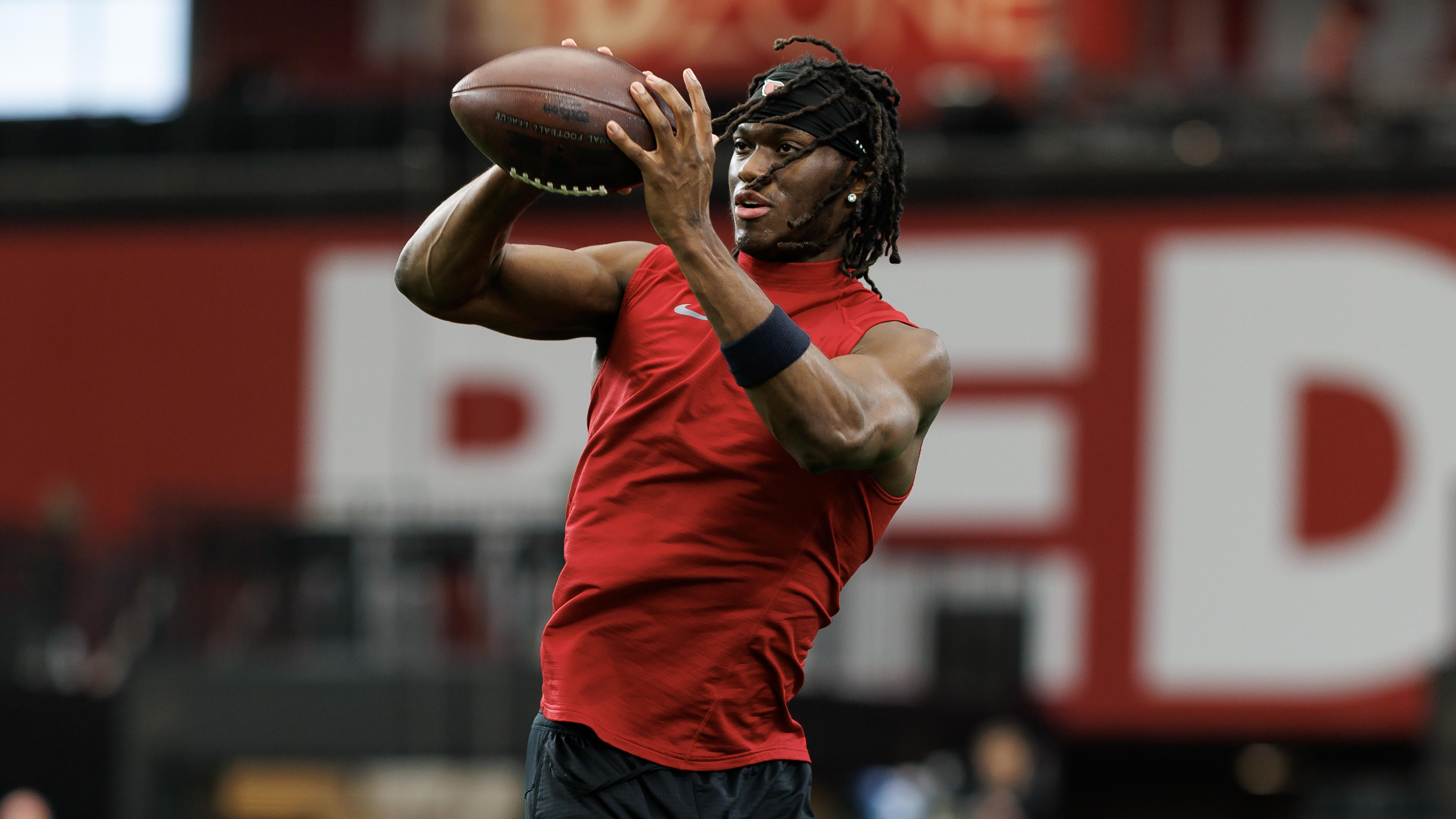 Cardinals' Marvin Harrison Jr. Shows Off Added Muscle in Photos Ahead of 2nd Season