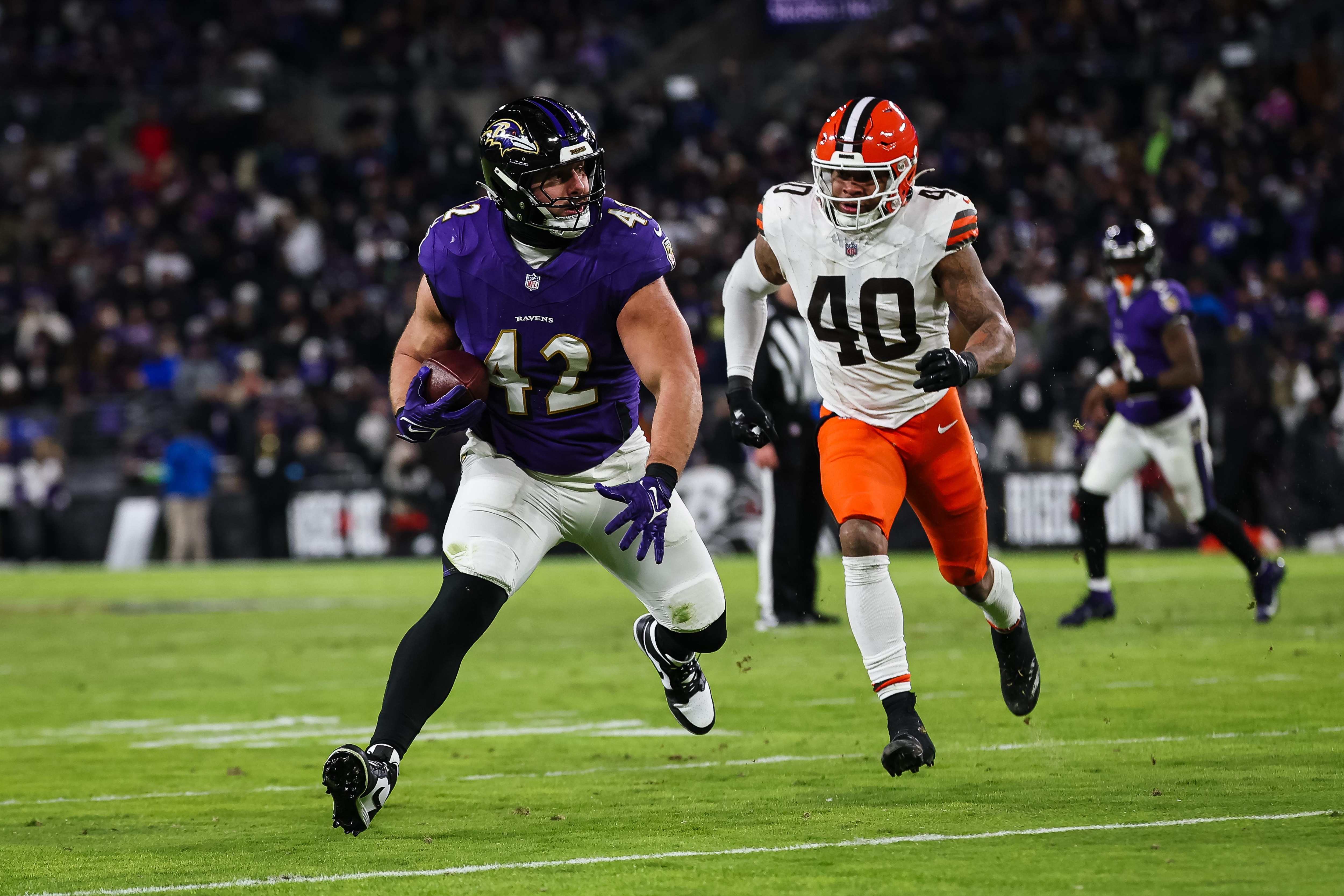 Cleveland Browns v Baltimore Ravens