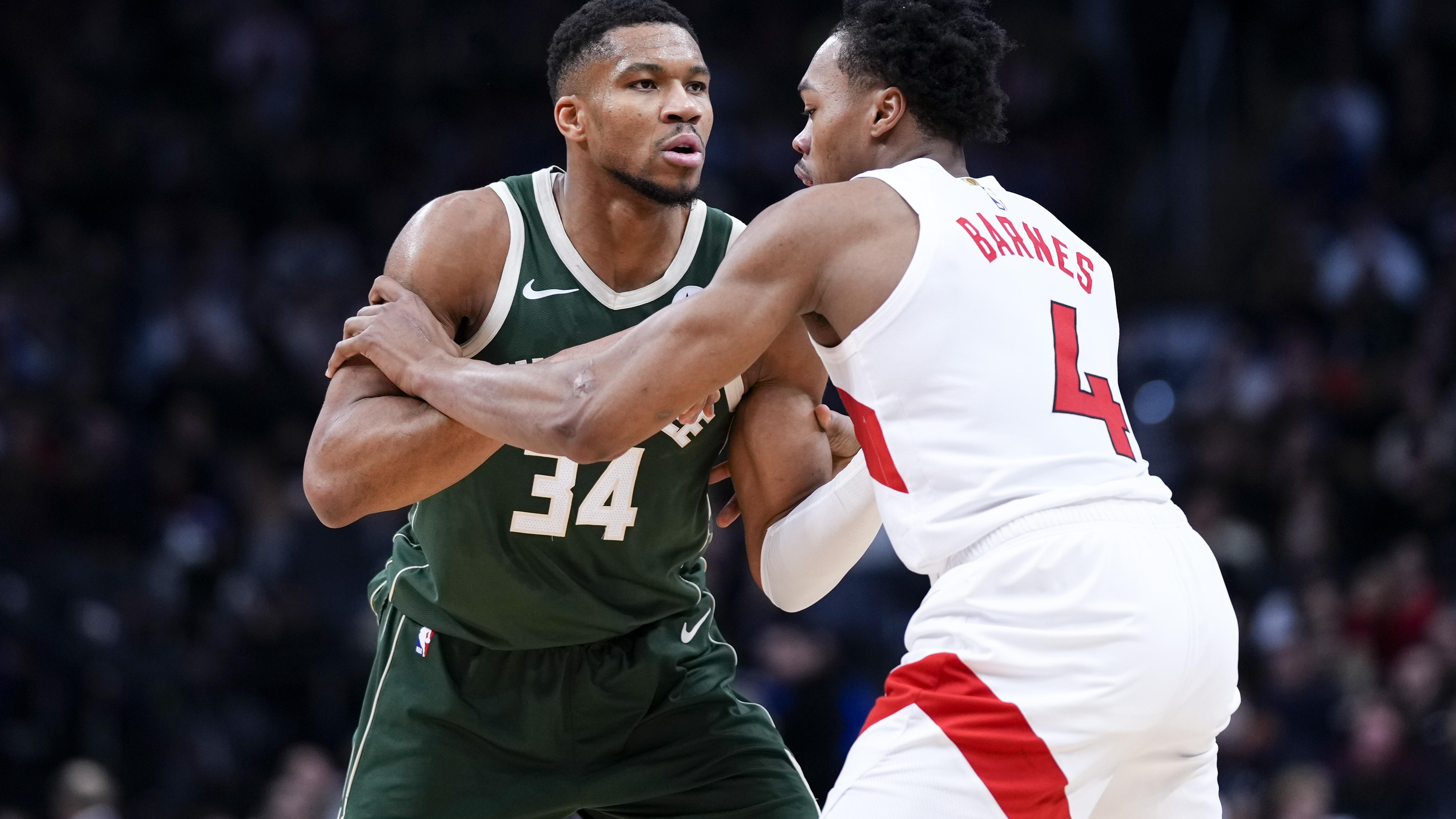 Milwaukee Bucks v Toronto Raptors