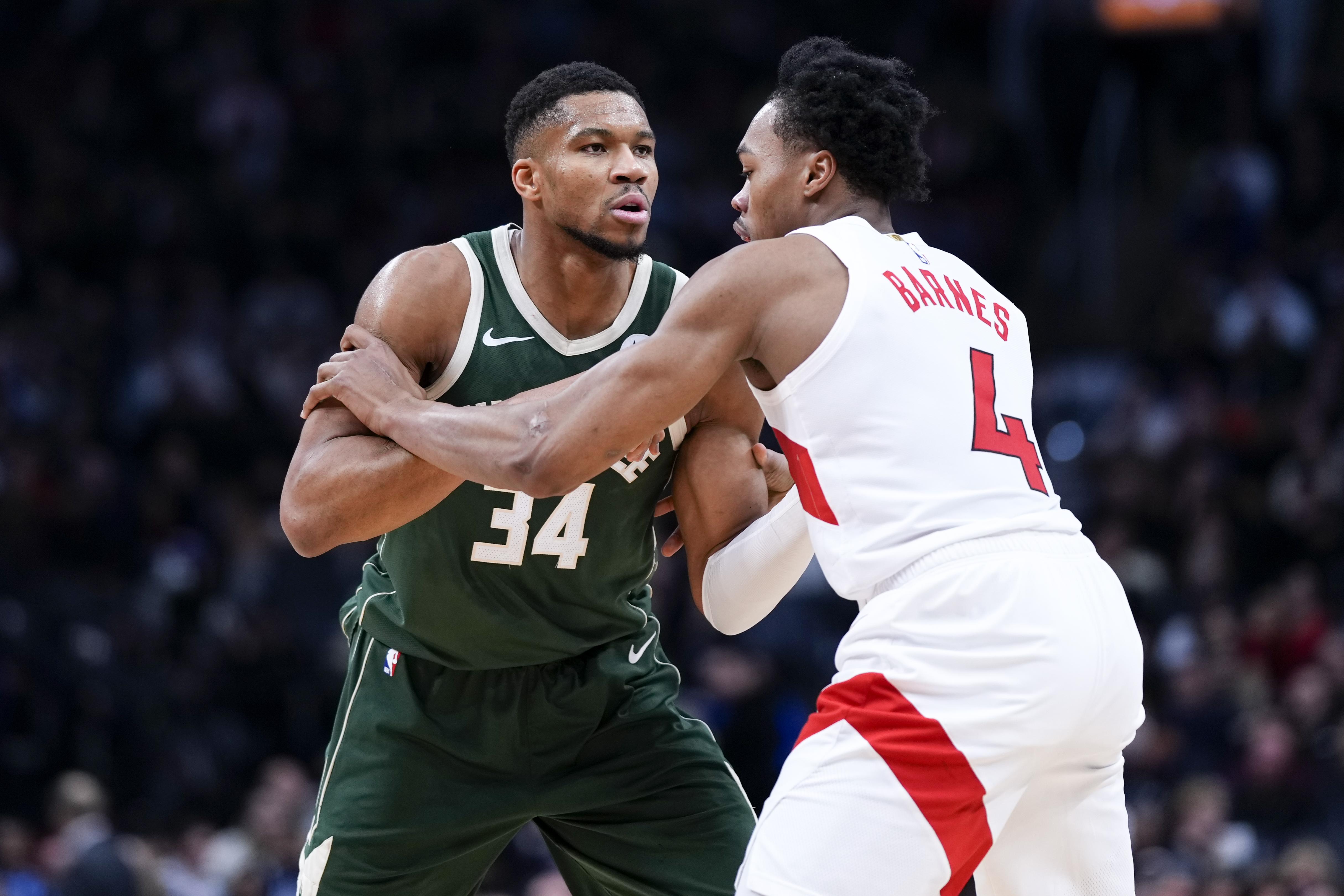 Milwaukee Bucks v Toronto Raptors