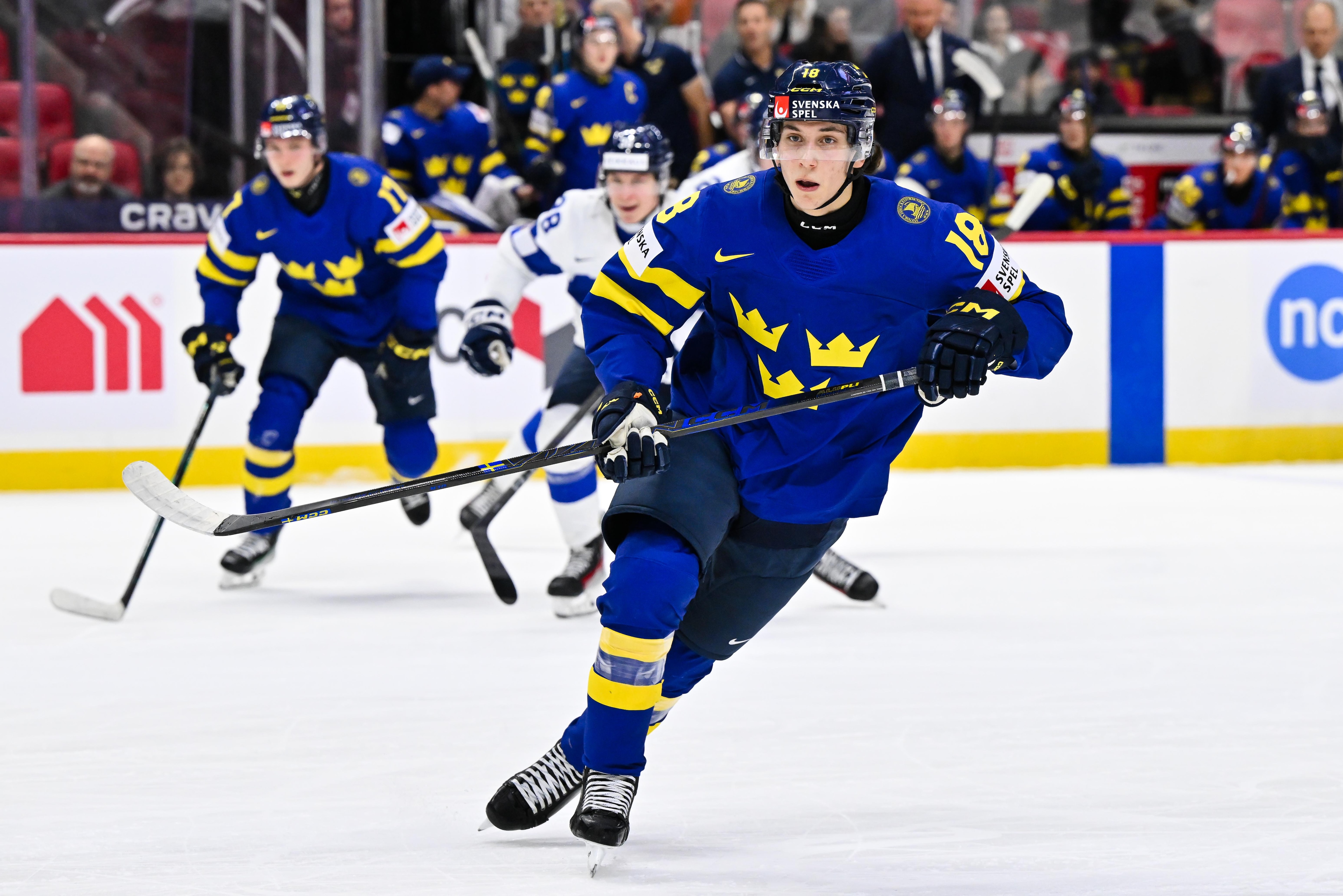 Sweden v Finland: Semifinals - 2025 IIHF World Junior Championship