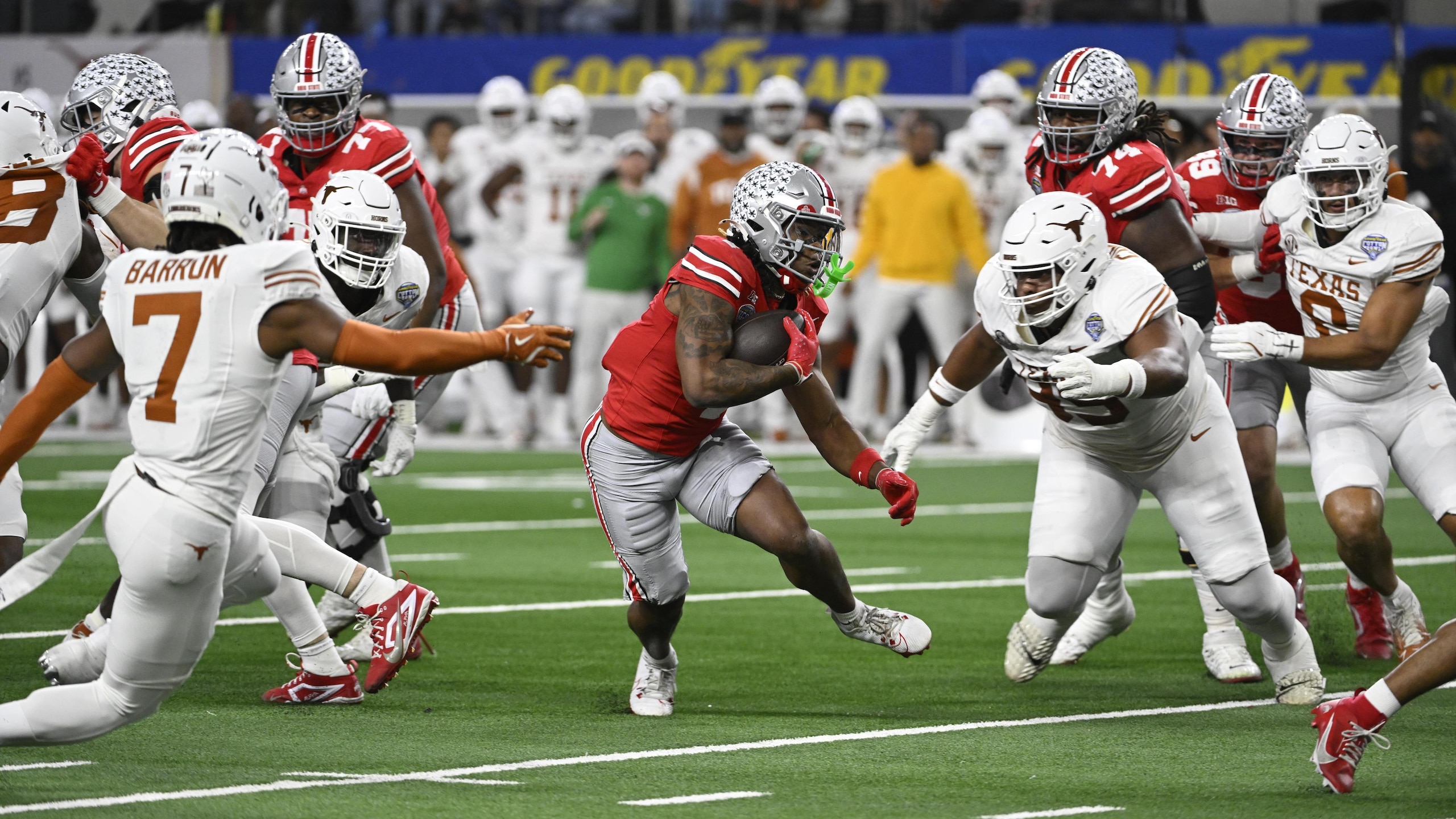 Ohio State University vs University of Texas, 2025 CFP National Semifinal