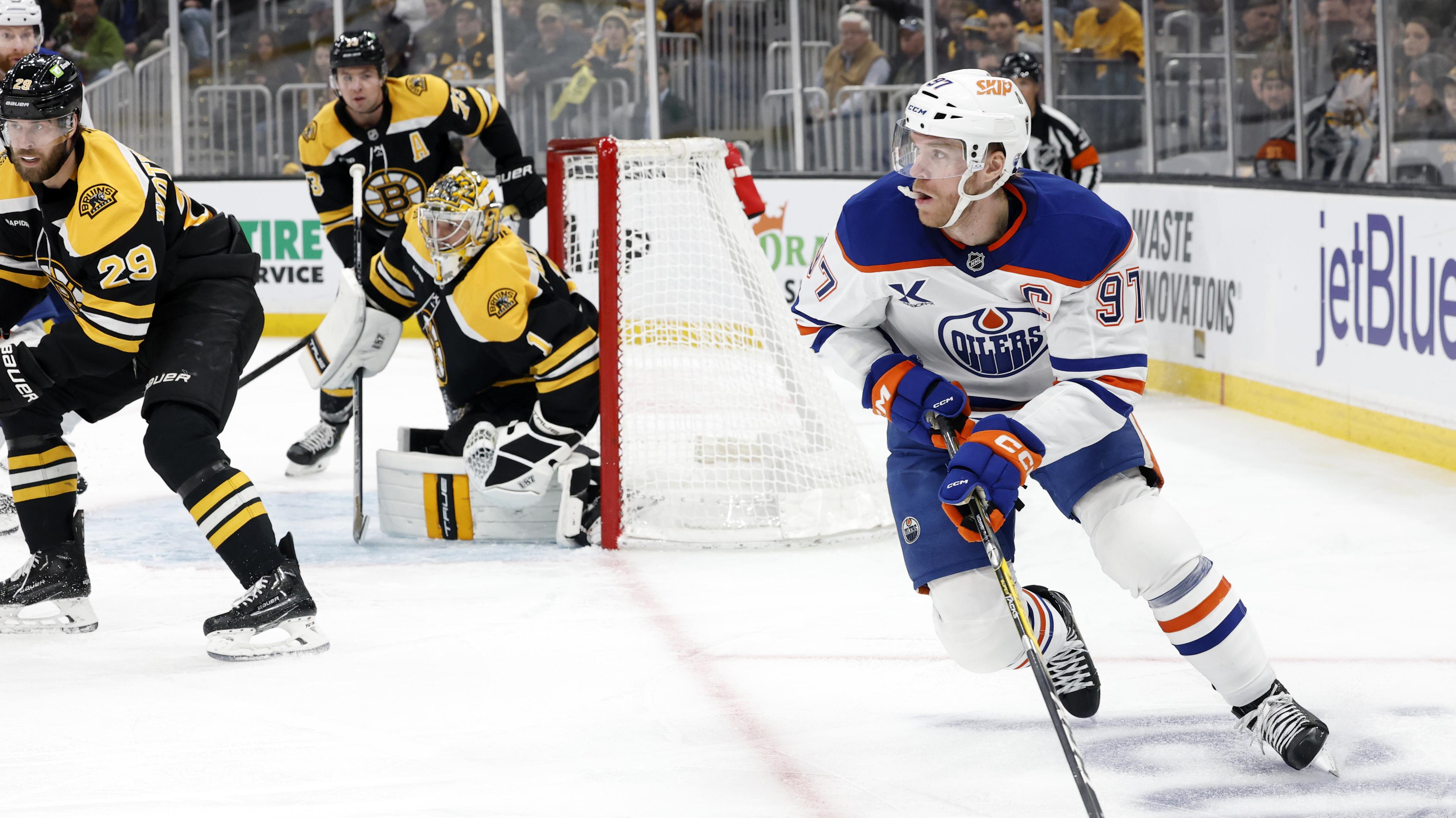 NHL: JAN 07 Oilers at Bruins