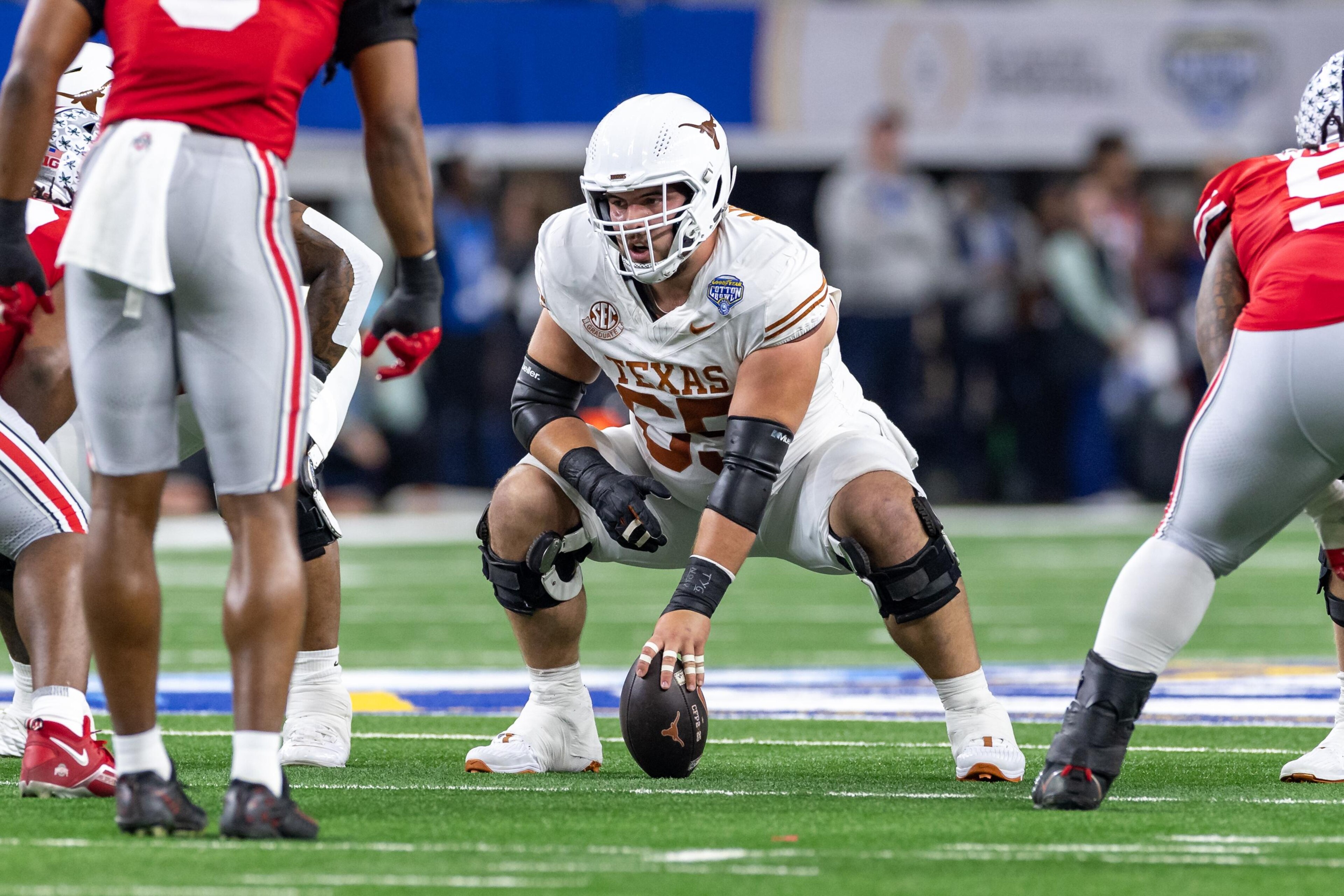 COLLEGE FOOTBALL: JAN 10 CFP Semifinal Cotton Bowl Classic - Texas v Ohio State COLLEGE FOOTBALL: JAN 10 CFP Semifinal Cotton Bowl Classic - Texas v Ohio State