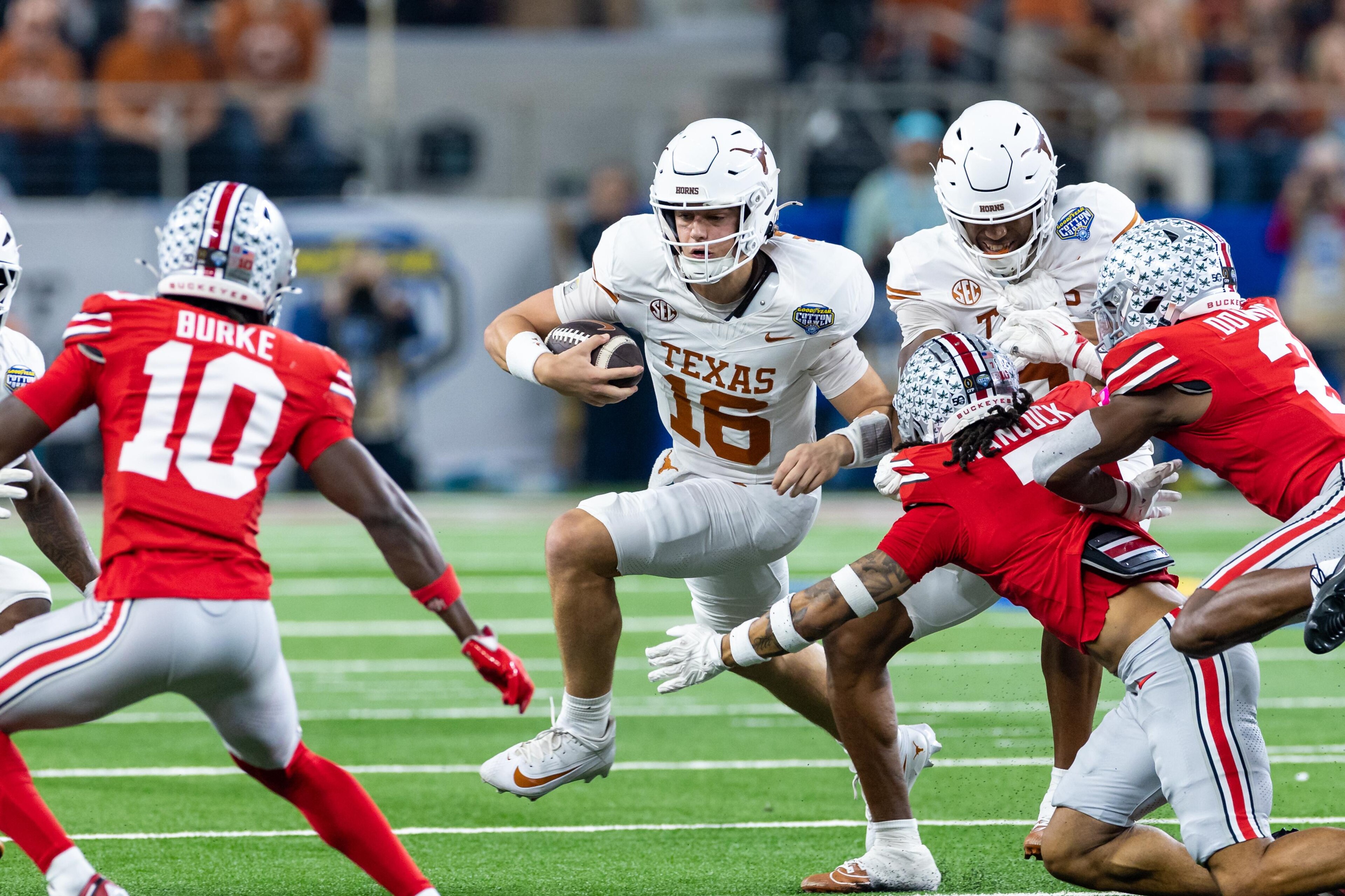 COLLEGE FOOTBALL: JAN 10 CFP Semifinal Cotton Bowl Classic - Texas v Ohio State