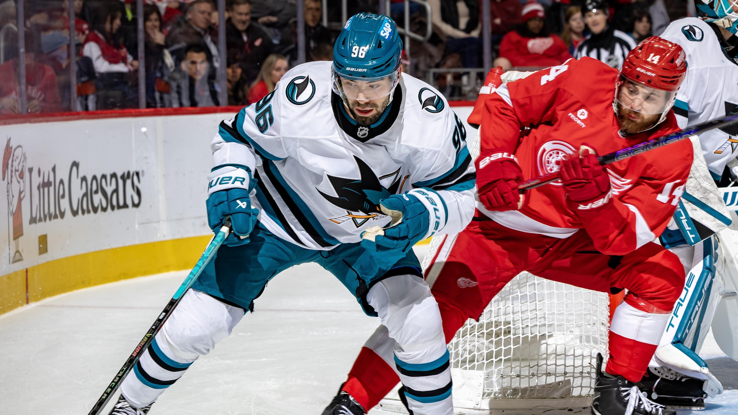 San Jose Sharks v Detroit Red Wings